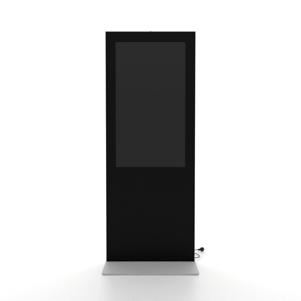 Showdown Displays Einzelrahmen Showdown Displays Digitale Infostele Slim mit Samsung-Bildschirm - 50, (1 St)