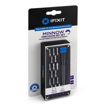 iFixit Bit-Set IFIXIT Minnow Precision Bit Set, 16 Bits, 4mm Driver, Präzisions Bit Set, 16-St., 16 Bits