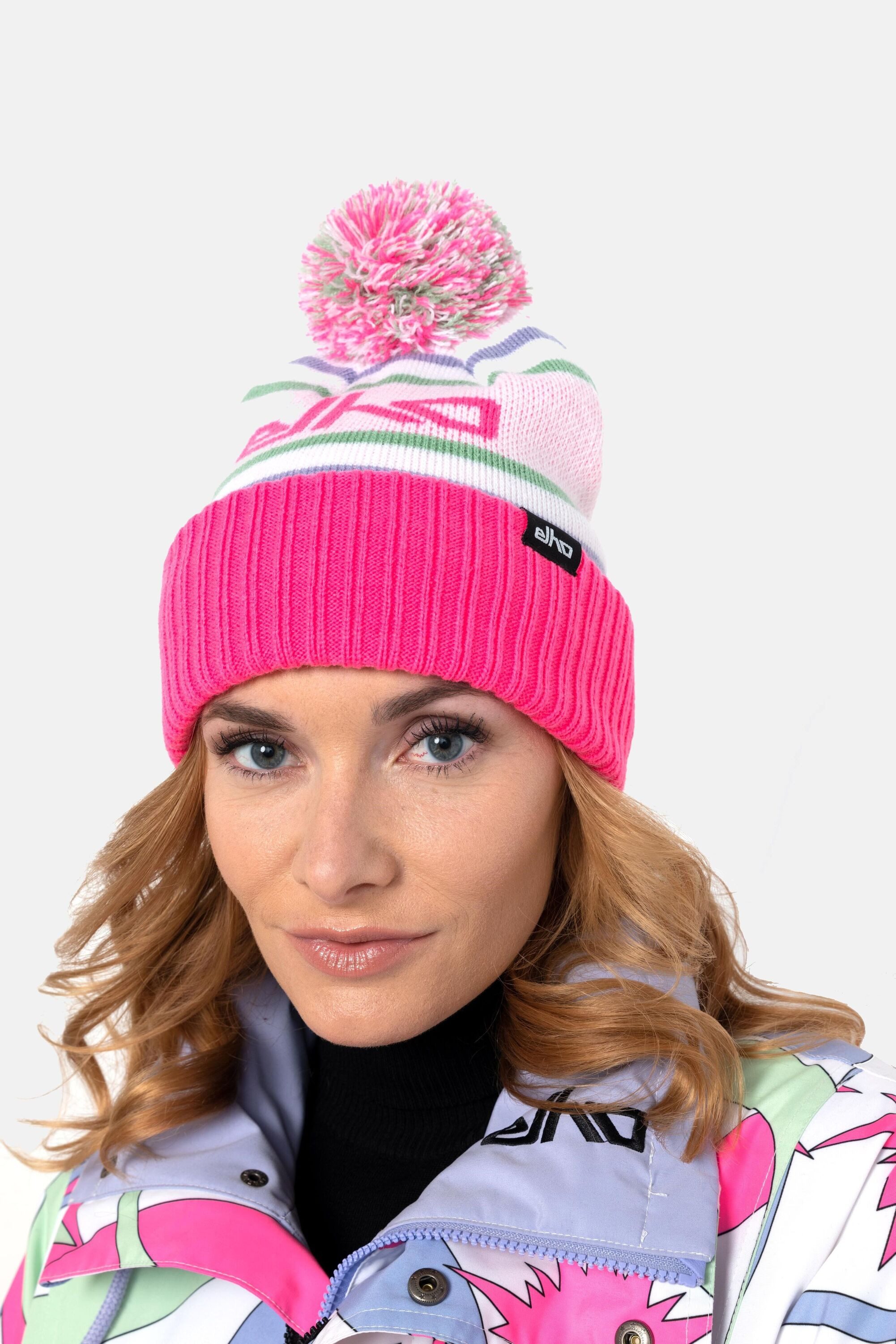 Strickmütze Coole Mütze mit Streifendesign