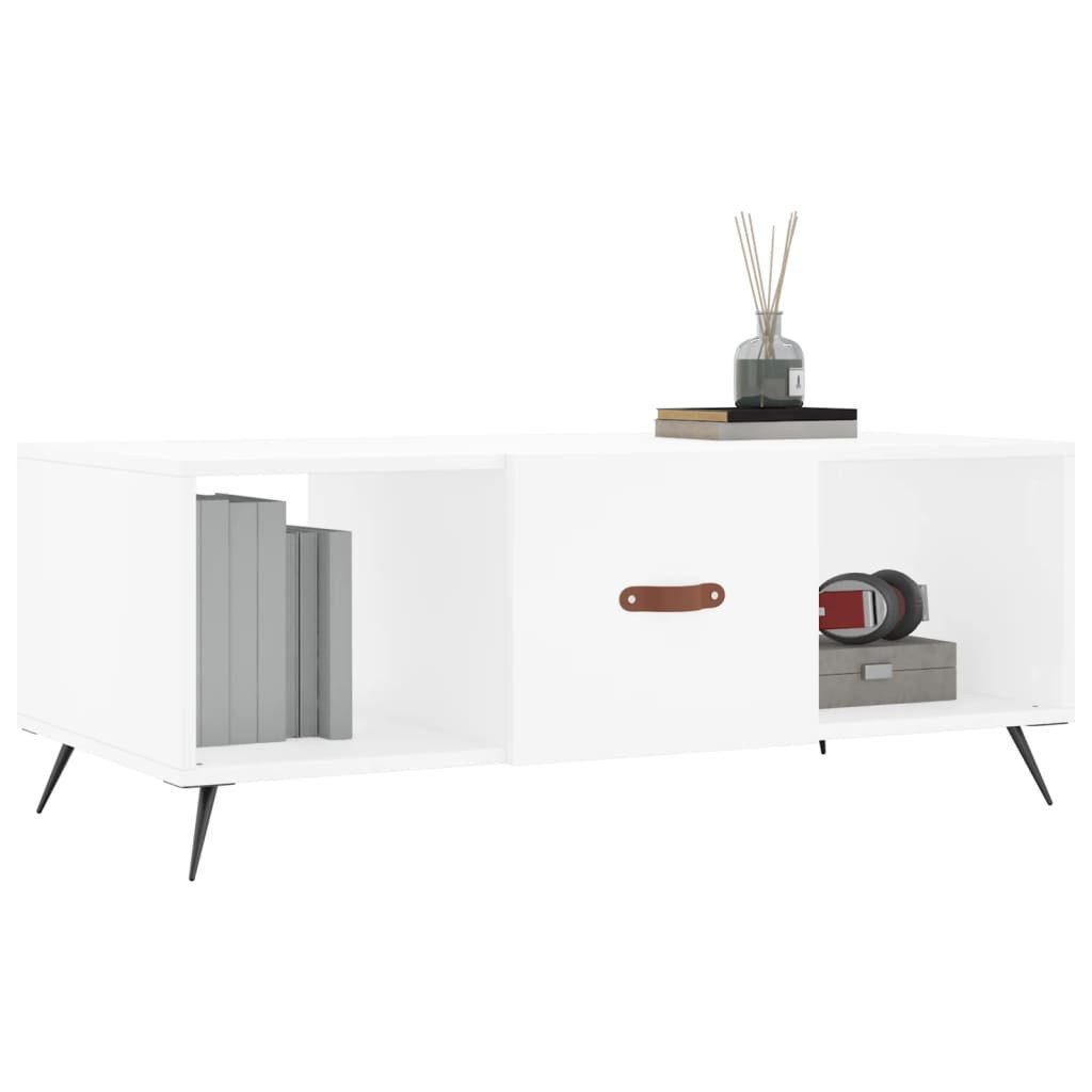 vidaXL Couchtisch Couchtisch Weiß 102x50x40 cm günstig online kaufen