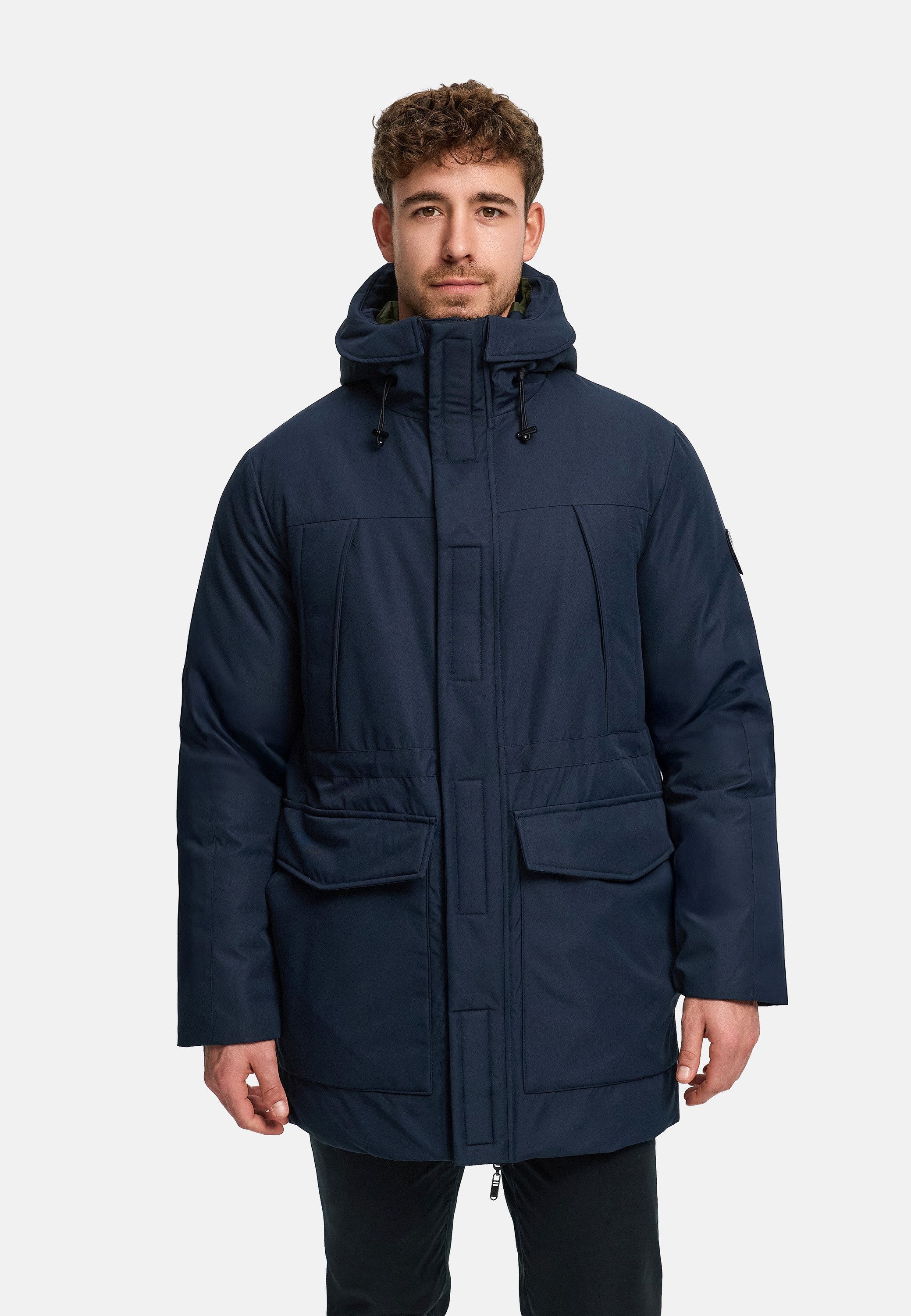 Kronstadt Wintermantel Herren KSSutton Jacke Winter Herrenjacke mit funktionalen Details und sportlichem Design