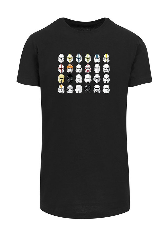 F4NT4STIC T-Shirt Star Wars Stormtrooper Piloten Helme Krieg der Sterne  Print, Sehr weicher Baumwollstoff mit hohem Tragekomfort