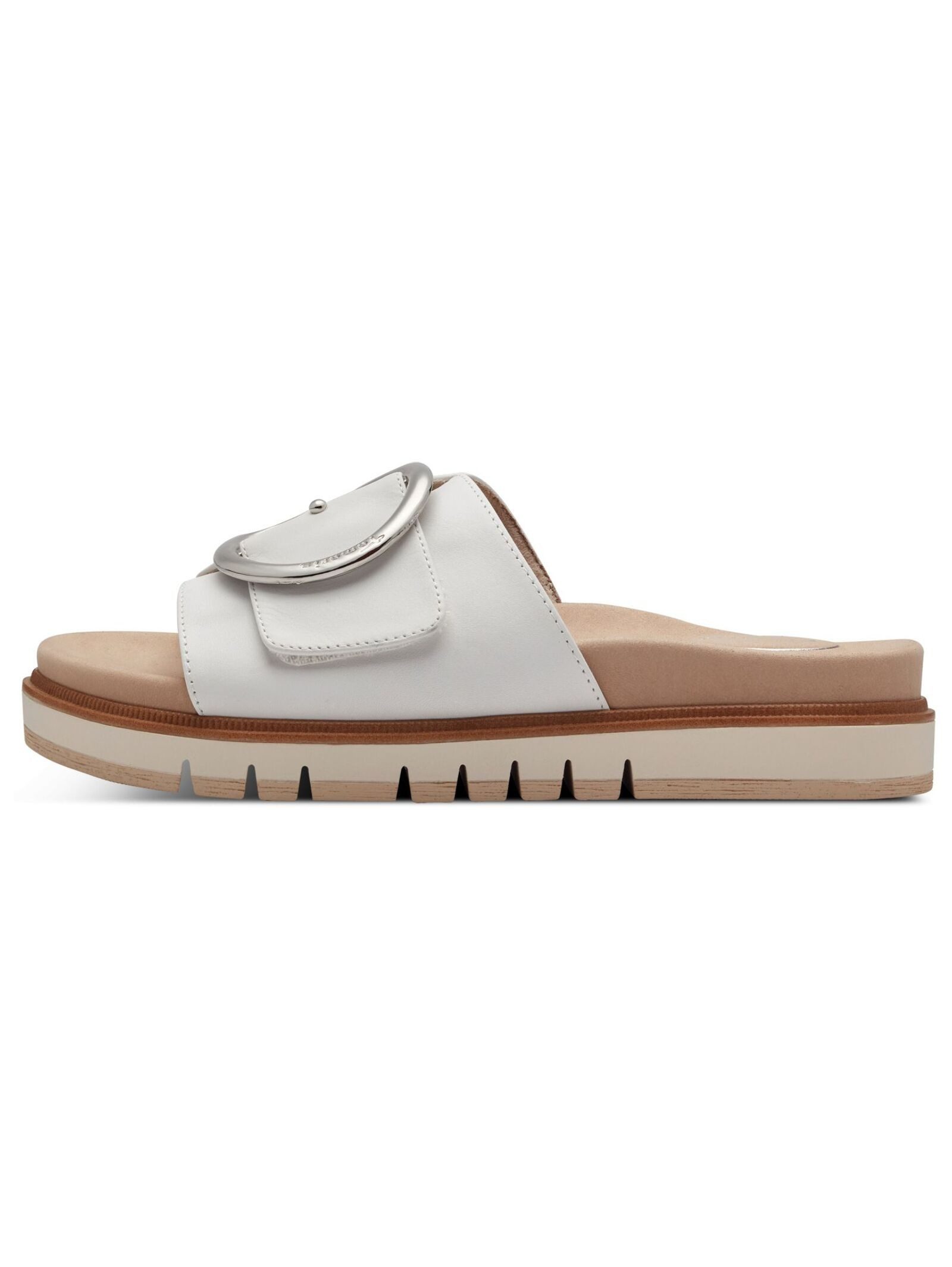 Tamaris Pantoletten Nappaleder Pantolette günstig online kaufen