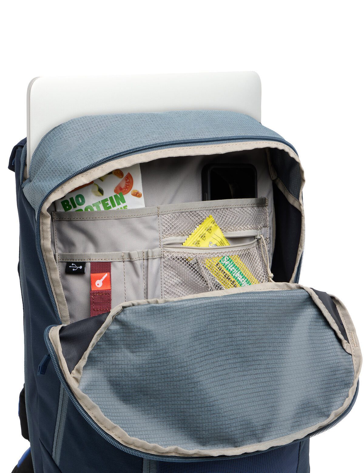 VAUDE Gepäckträgertasche Cycle 20 II (1-tlg., 1), 2in1 Rucksack Fahrradtasche