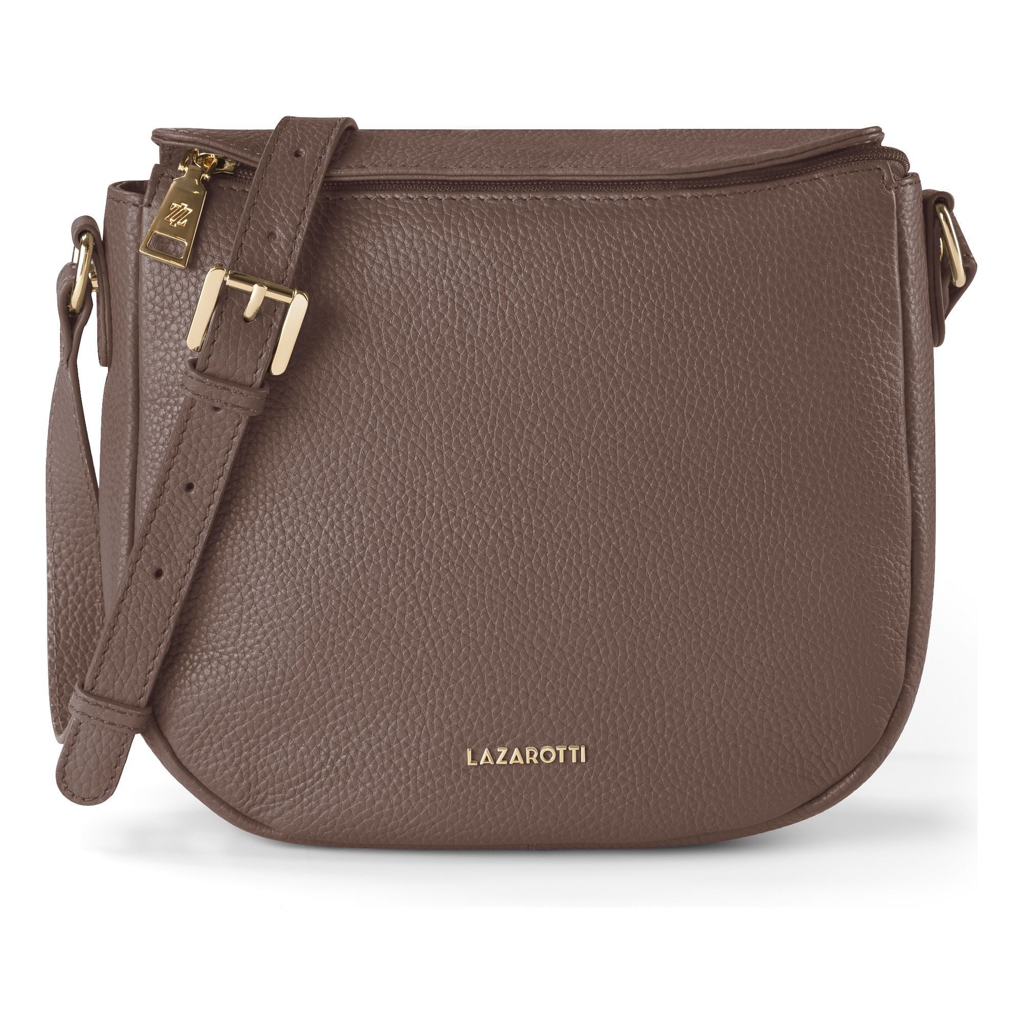 Lazarotti Umhängetasche Bologna Leather, Leder