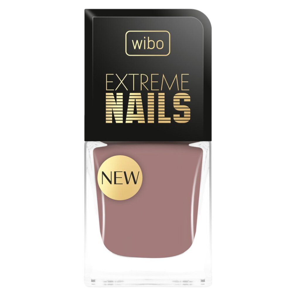 Wibo Nageldesign Zubehör, Extreme, vollflächiger Nagellack, 550, Dunkelbeige, 8,5 ml