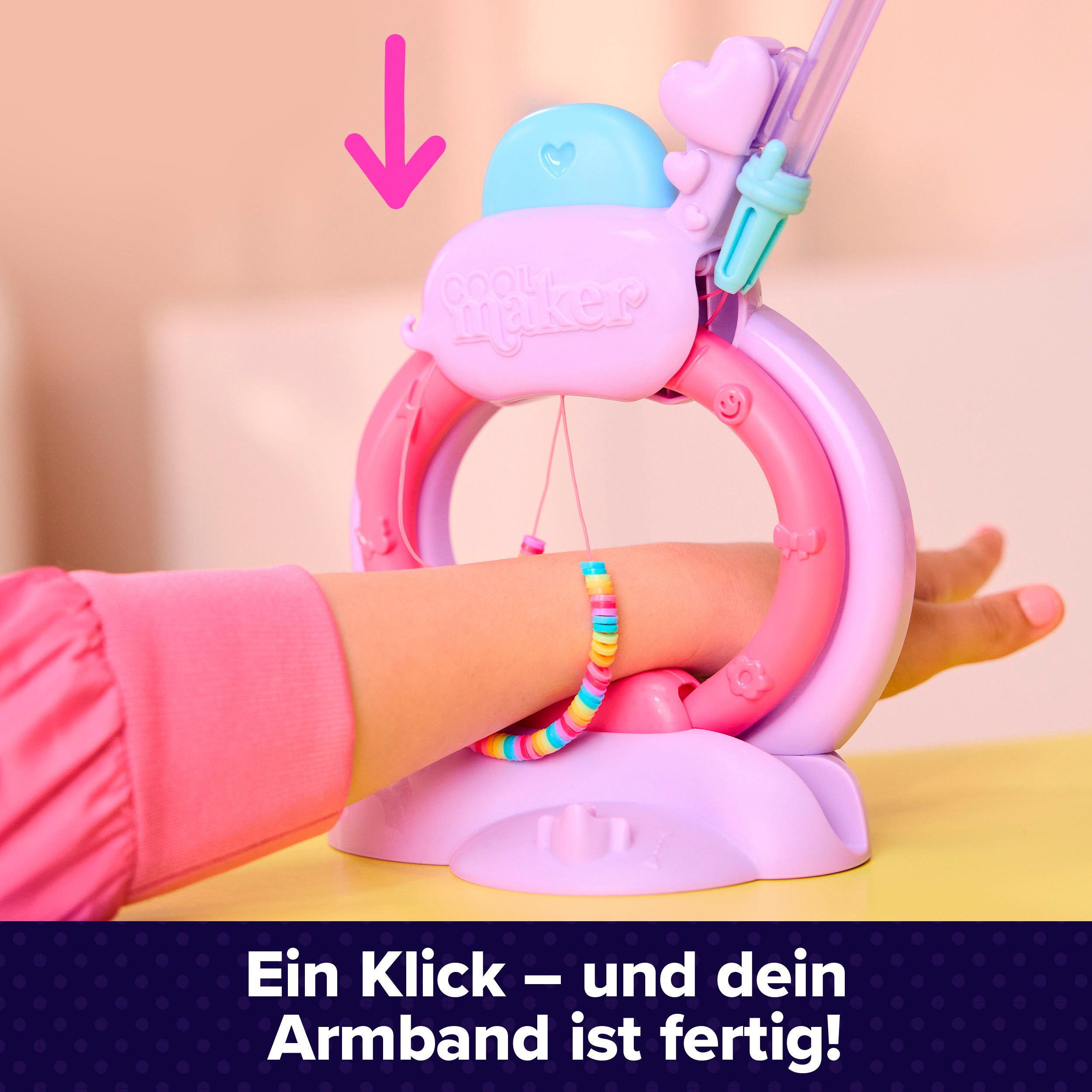 Spin Master Kreativset Cool Maker Stack'd Heishi Armband Studio