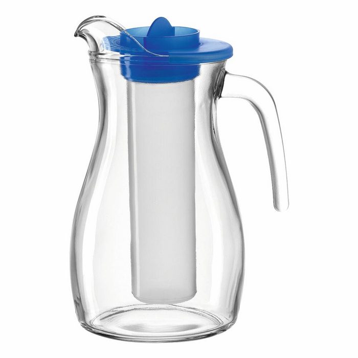 montana-Glas Wasserkrug :fresh mit Einsatz Glas 1.3 L 030349
