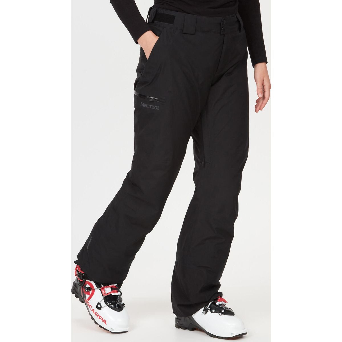 Marmot Skihose Wm's Lightray Gore-tex Pant Hochwertige Skihose mit wasserdichtem Gore-Tex®, PrimaLoft®