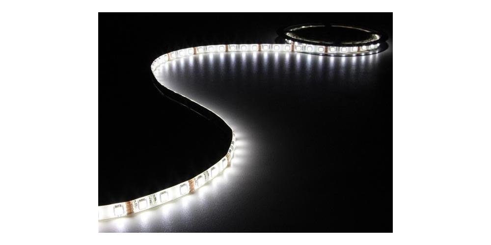 Velleman LED-Leuchtmittel FLEXIBLER - m 5 - LED-STREIFEN LEDs - NEUTRALWEIß 12 300 V 