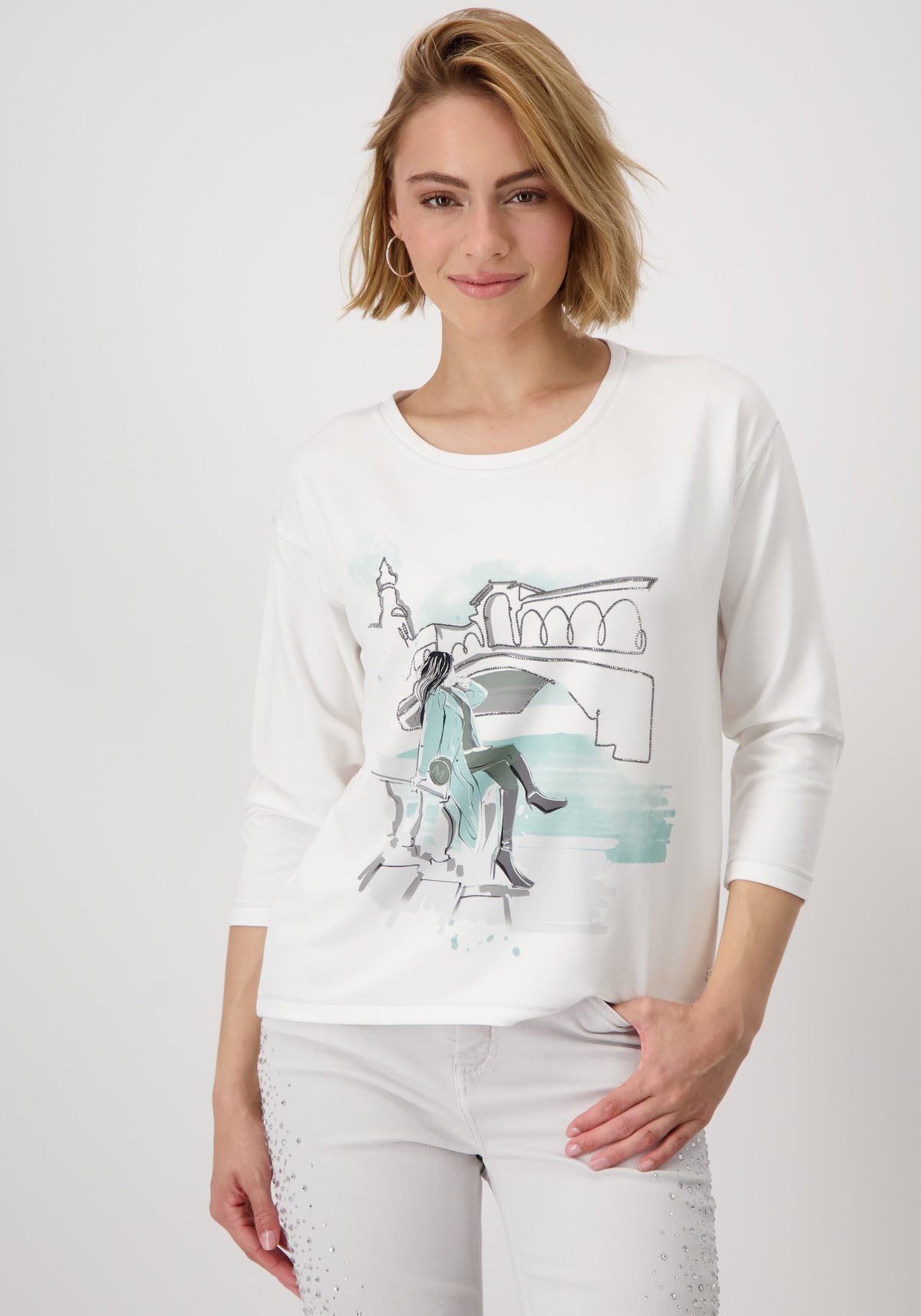 Rundhalsshirt