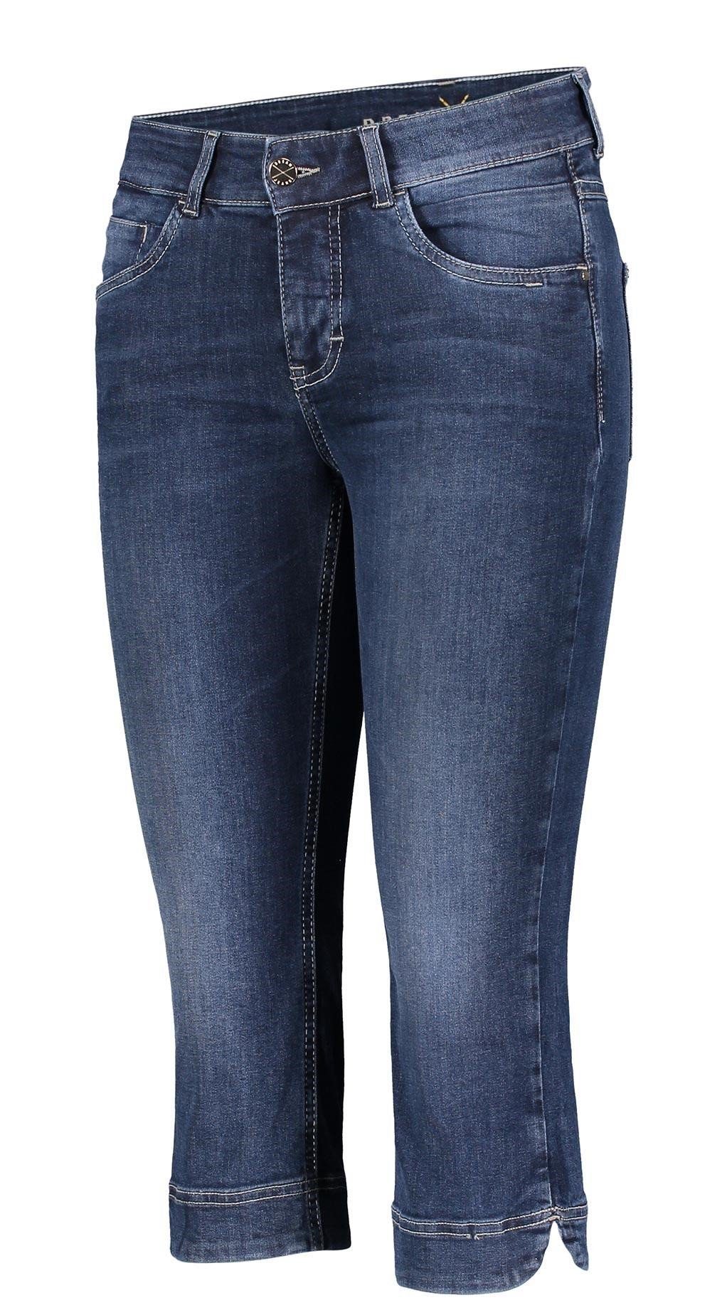 Stretch-Jeans MAC DREAM CAPRI dark blue used 5469-90-0355L D853