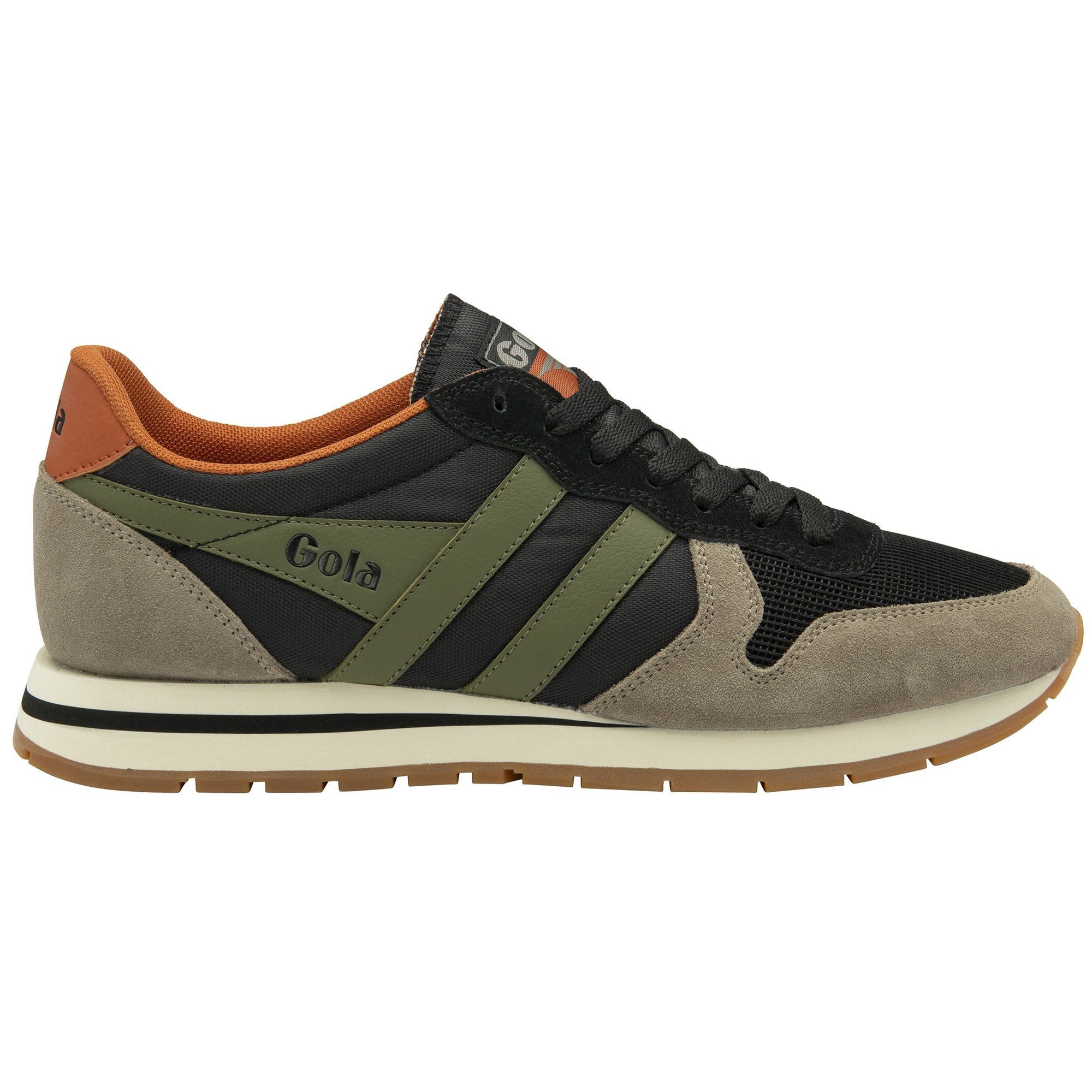 Gola Daytona 2025 schwarz/hellbraun/khakigrün Herren Sneaker
