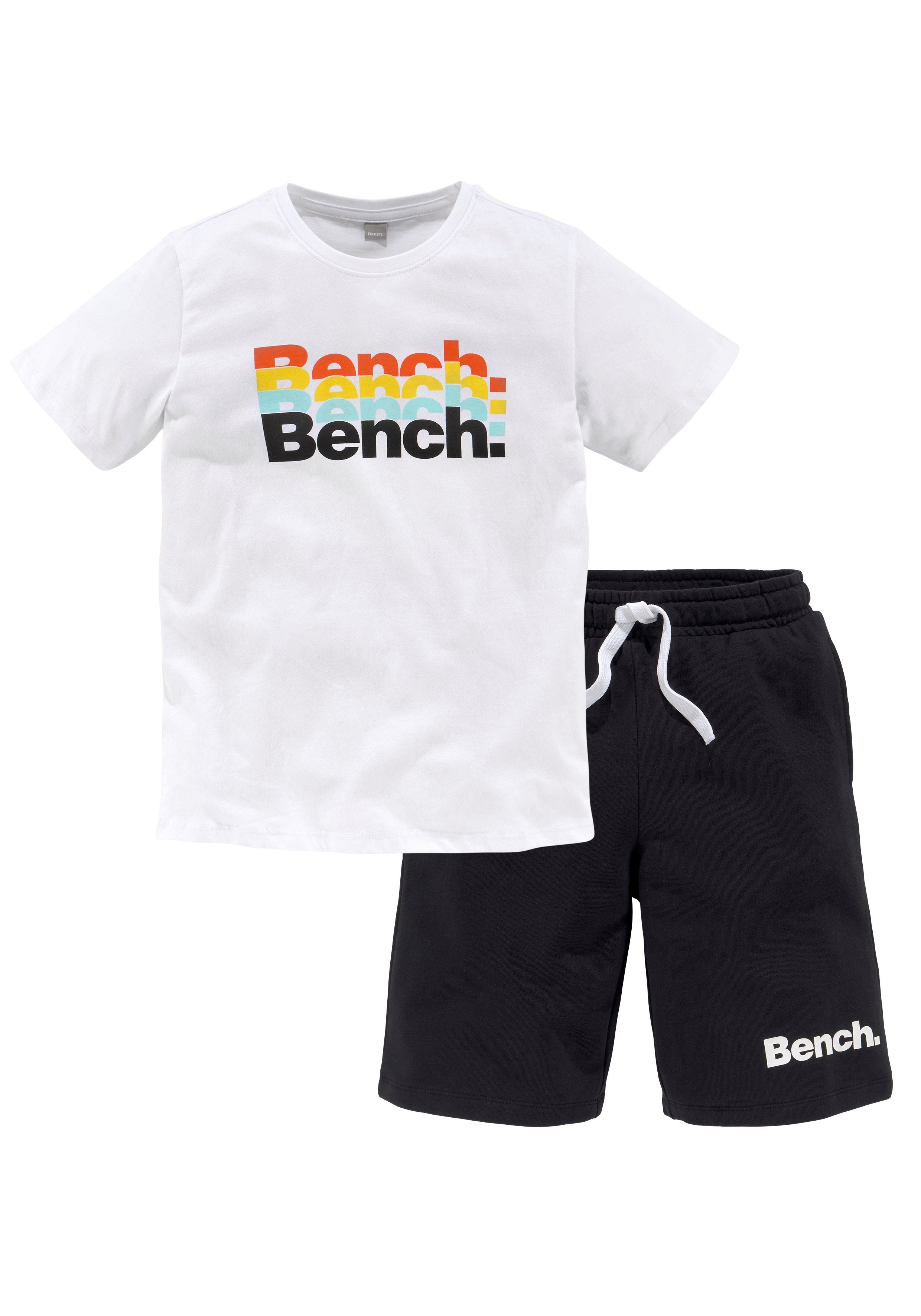 Bench. T-Shirt 2-tlg) & (Set, Bermudas