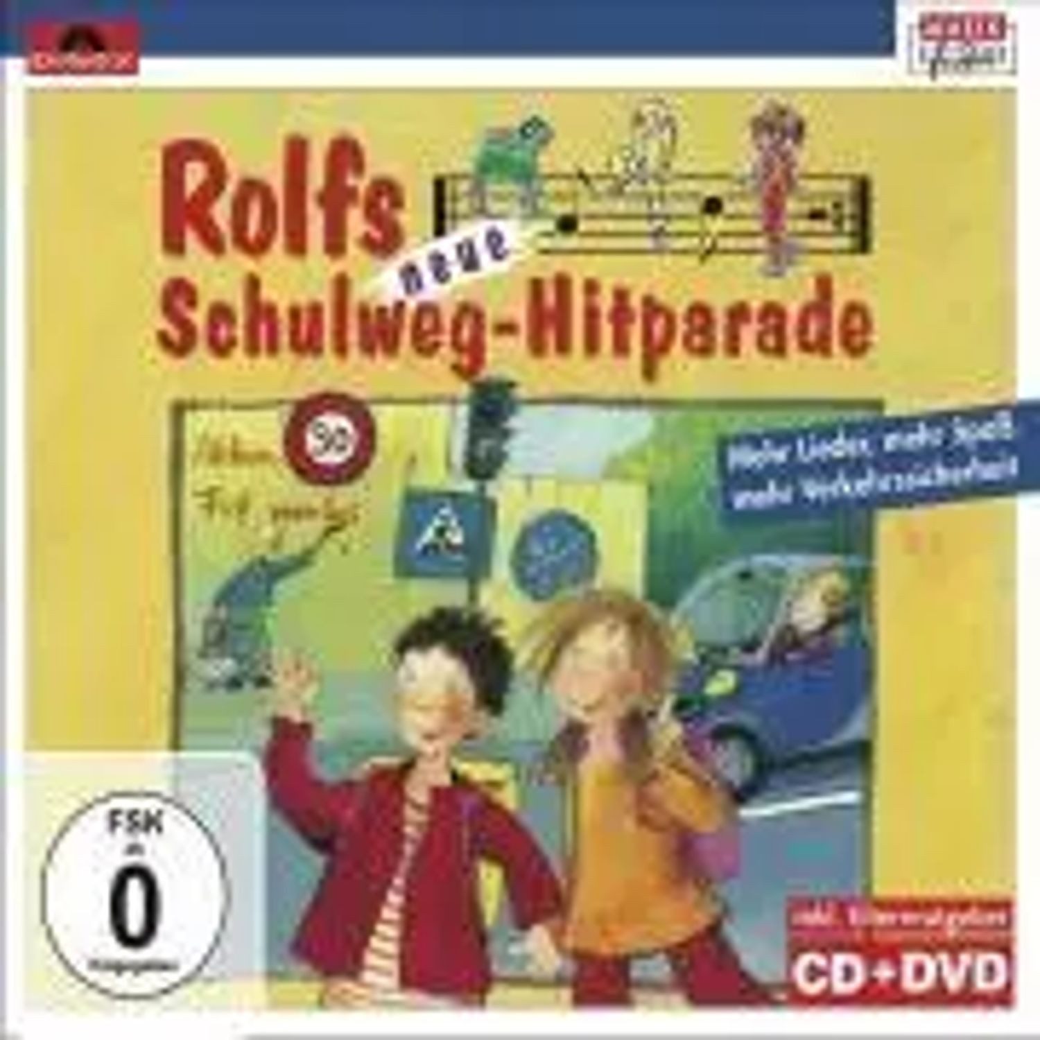 Hörspiel Rolfs neue Schulweg-Hitparade. CD + DVD