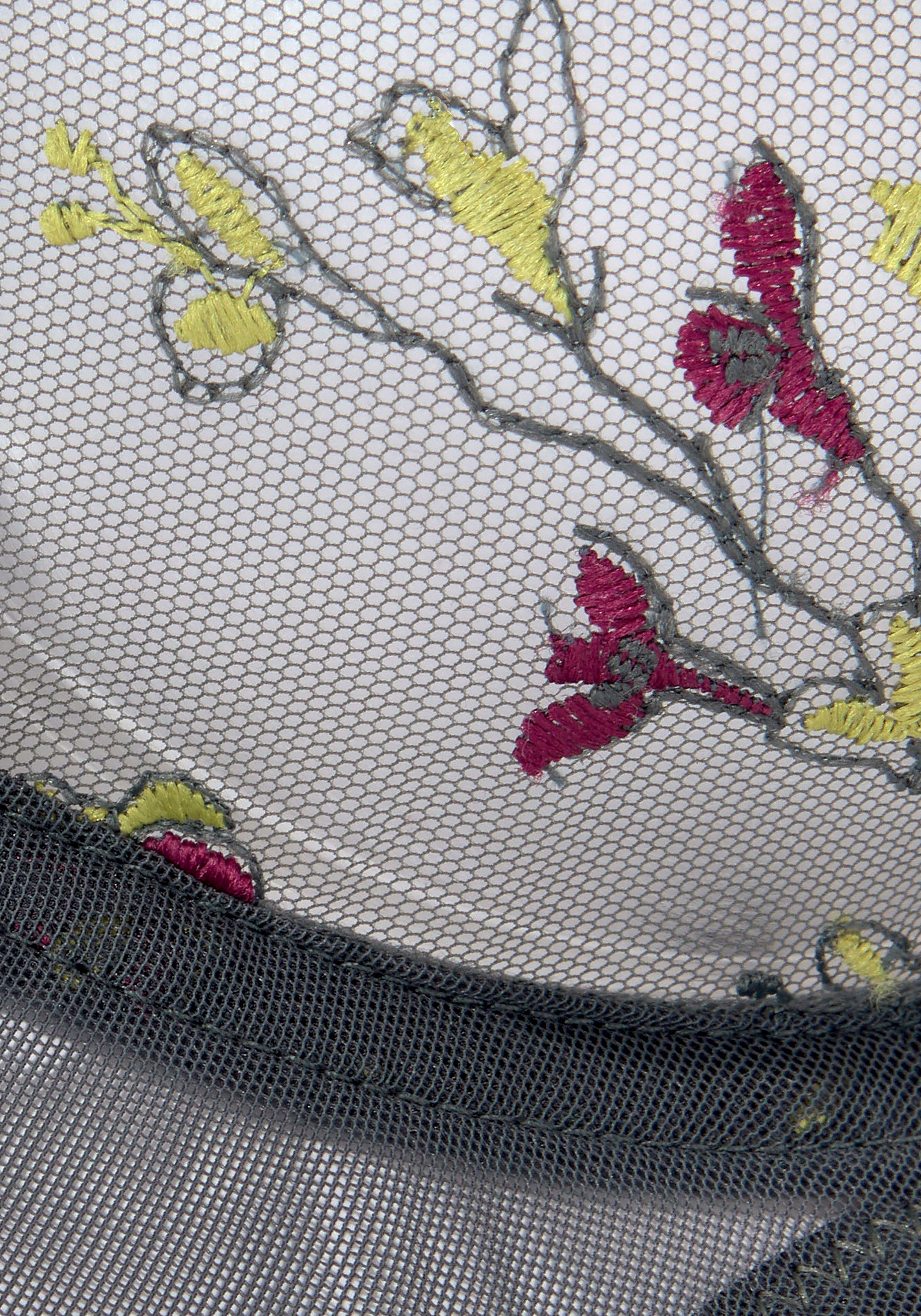 LASCANA Bügel-BH floralen aus mit Jasmin Spitze grün-bunt Details feiner