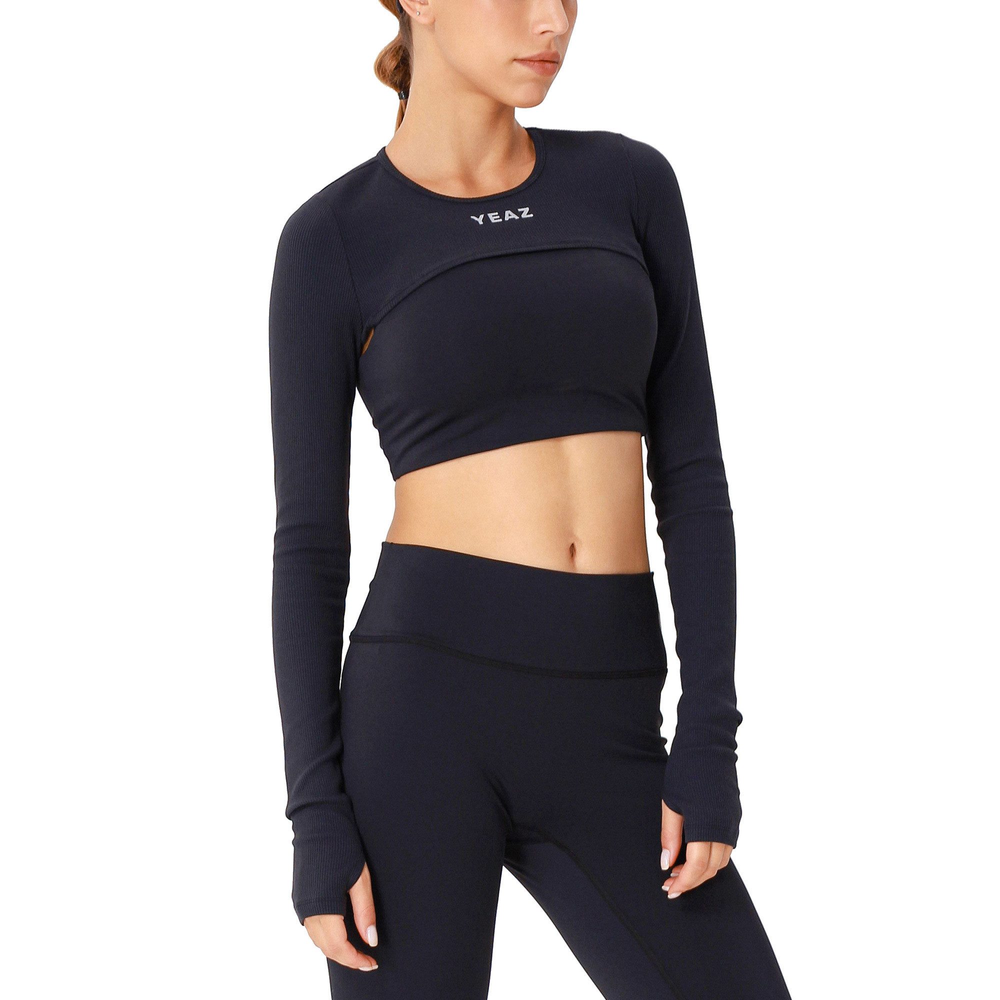 YEAZ Yogatop TRUTH Super Crop Top (1-tlg) punktet mit Funktionalität & Style