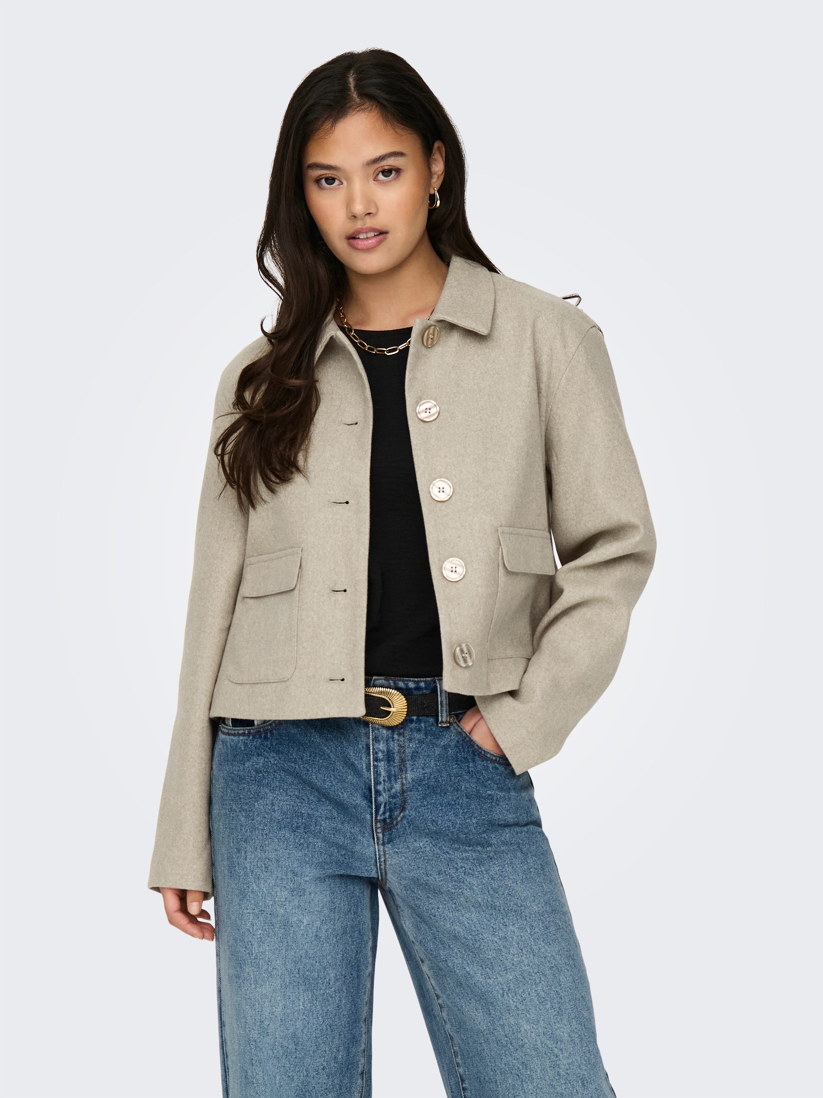 JDY Kurzjacke JDYCALLIE LIFE SHORT JACKET OTW HAB NOOS günstig online kaufen