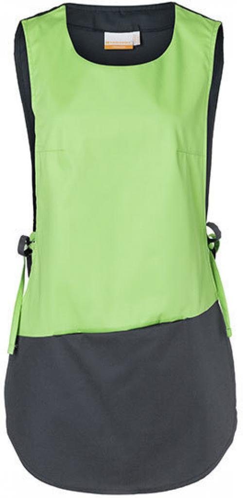 Karlowsky Fashion Kittelschürze Überwurfkasack Bea - Waschbar bis 60°C (Anthrazit bis 95°C)