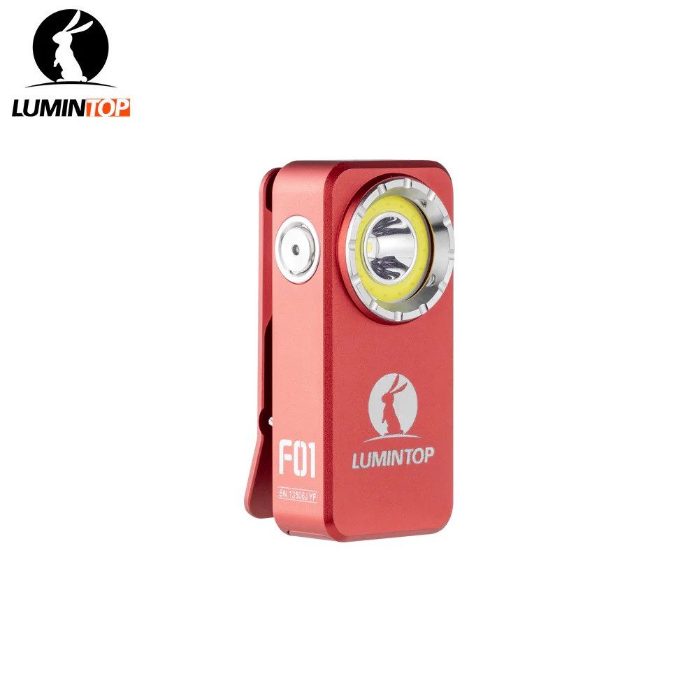 Lumintop Taschenlampe F01 Mini: Die kompakte Triple-Beam EDC-Taschenlampe für jeden Einsatz (1-St)