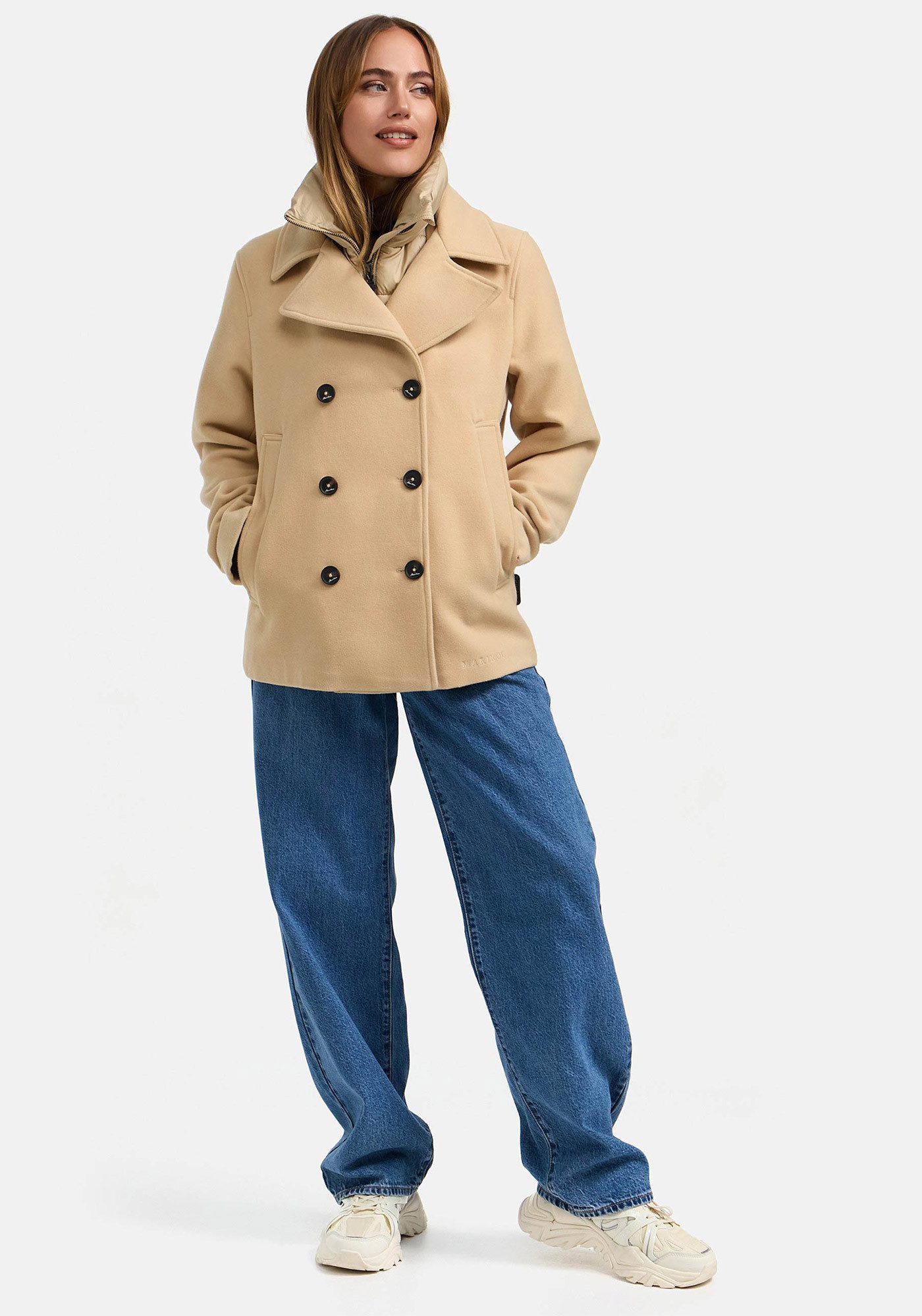 Marikoo Winterjacke Aylaraa Elegante Designer Winterjacke – Bild 2 von 5