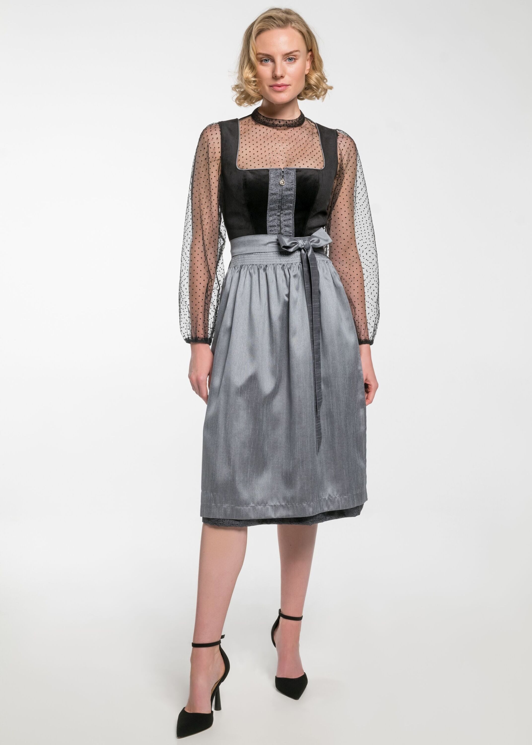 Spieth & Wensky A-Linien-Kleid Buchsbaum (1-tlg) günstig online kaufen