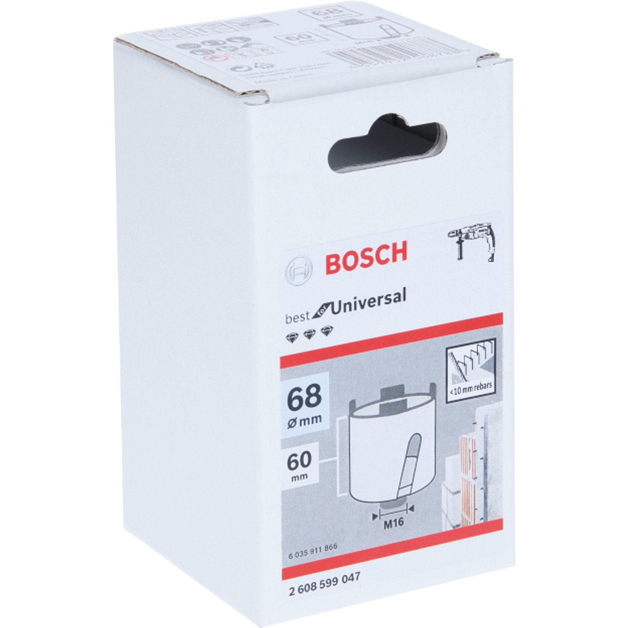 Professional Bohrer- Bosch und Diamant-Steckdosen-Bohrkrone BOSCH Bitset