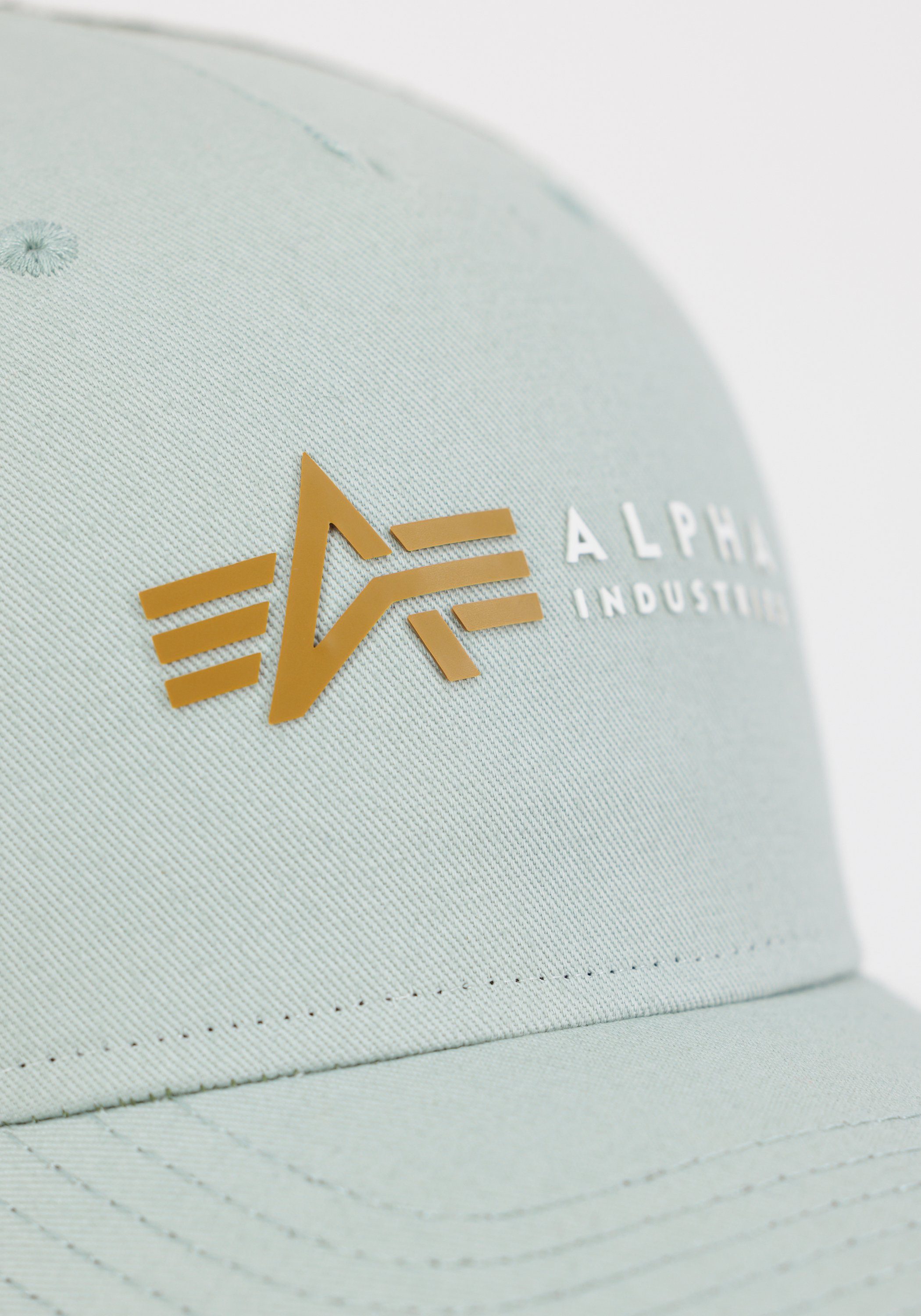 Alpha Headwear dusty Cap Accessoires Industries Alpha Industries Alpha Cap Trucker Label Trucker - green