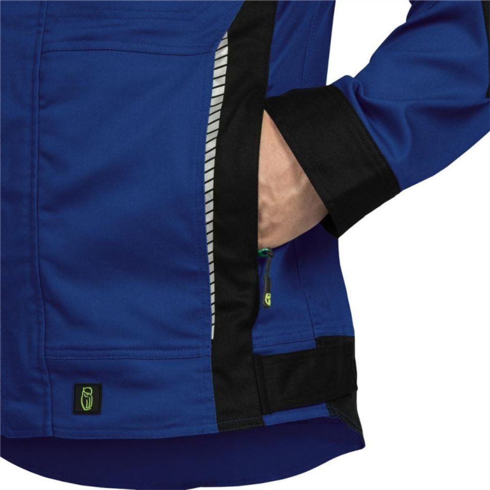 Leibwächter Arbeitsjacke Flex-Line Bundjacke mit Atmungsaktivem Stretchstoff für maximale Bewegungsfreiheit