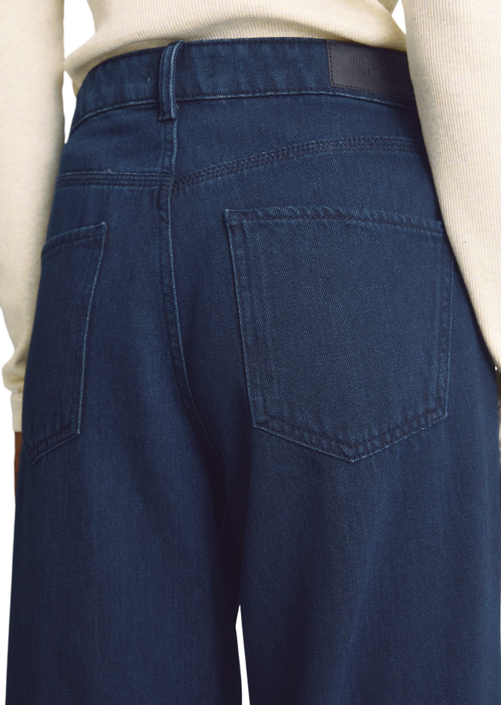 Marc O'Polo DENIM Weite Jeans aus Bio-Baumwolle ohne Stretch – Bild 4 von 5