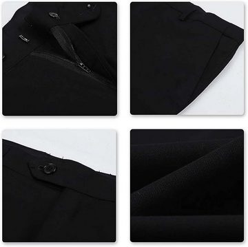 ZWY Anzug 2-teiliger Slim-Fit-Anzug für Herren, Business-Herrenanzug-Set