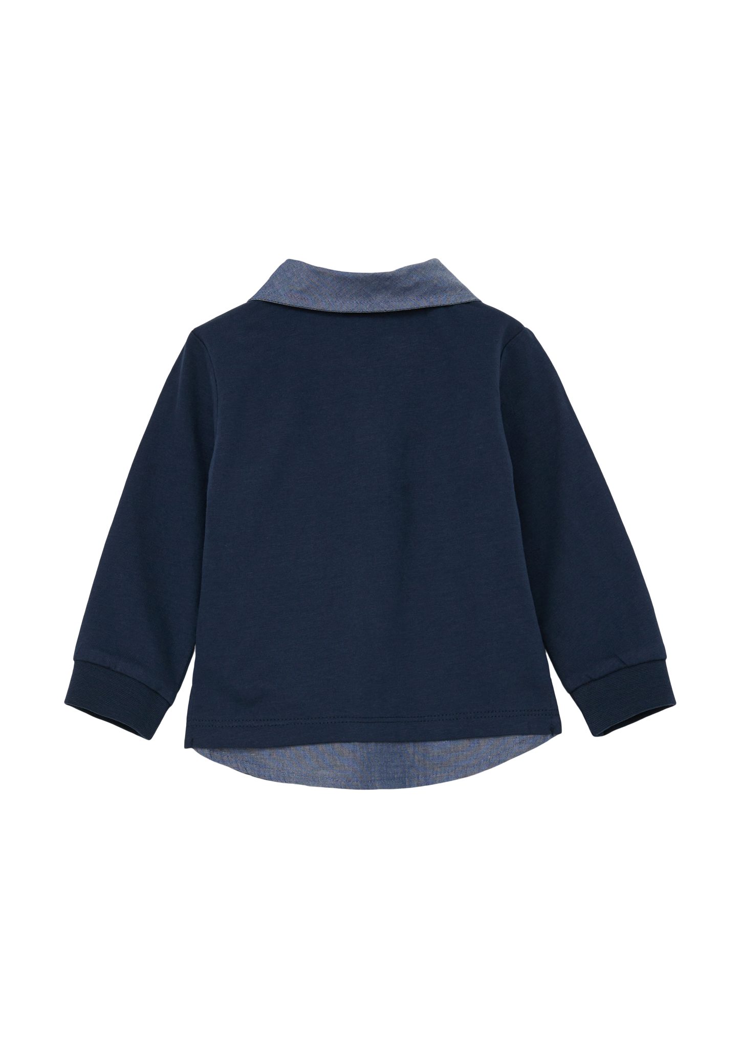 s.Oliver s.Oliver Polo-Shirt Layering Layering-Look im Langarmshirt Junior