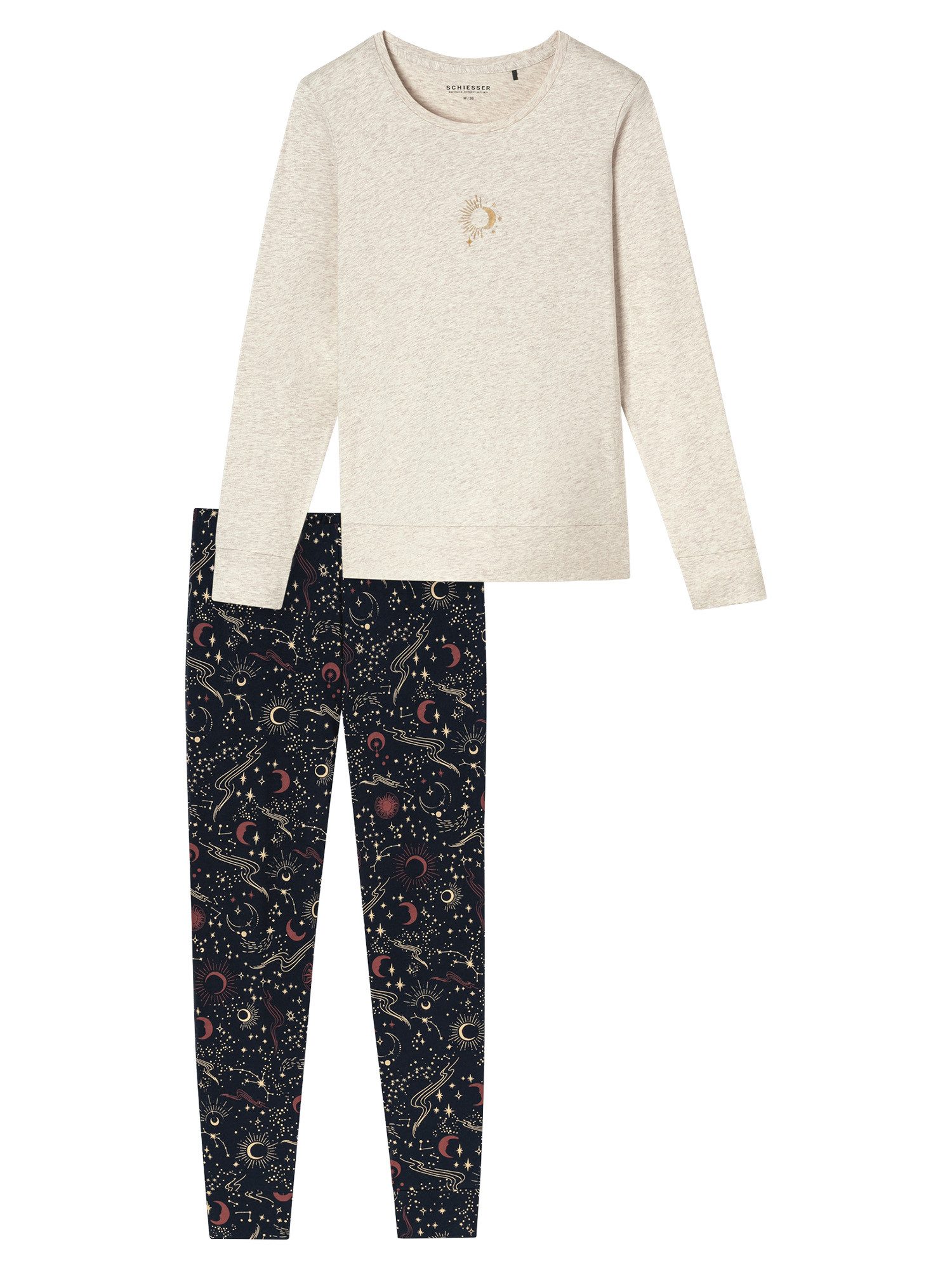 Schiesser Pyjama Family (2 tlg) schlafanzug schlafmode bequem günstig online kaufen