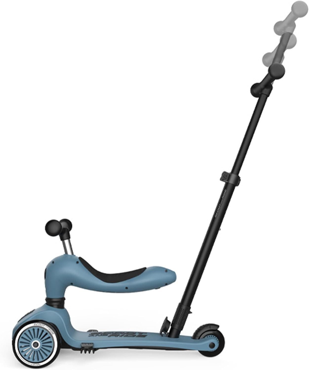 Scoot and Ride Dreiradscooter Highwaykick 1 Push and Go Kinderroller mit Sitz 2in1 Laufrad