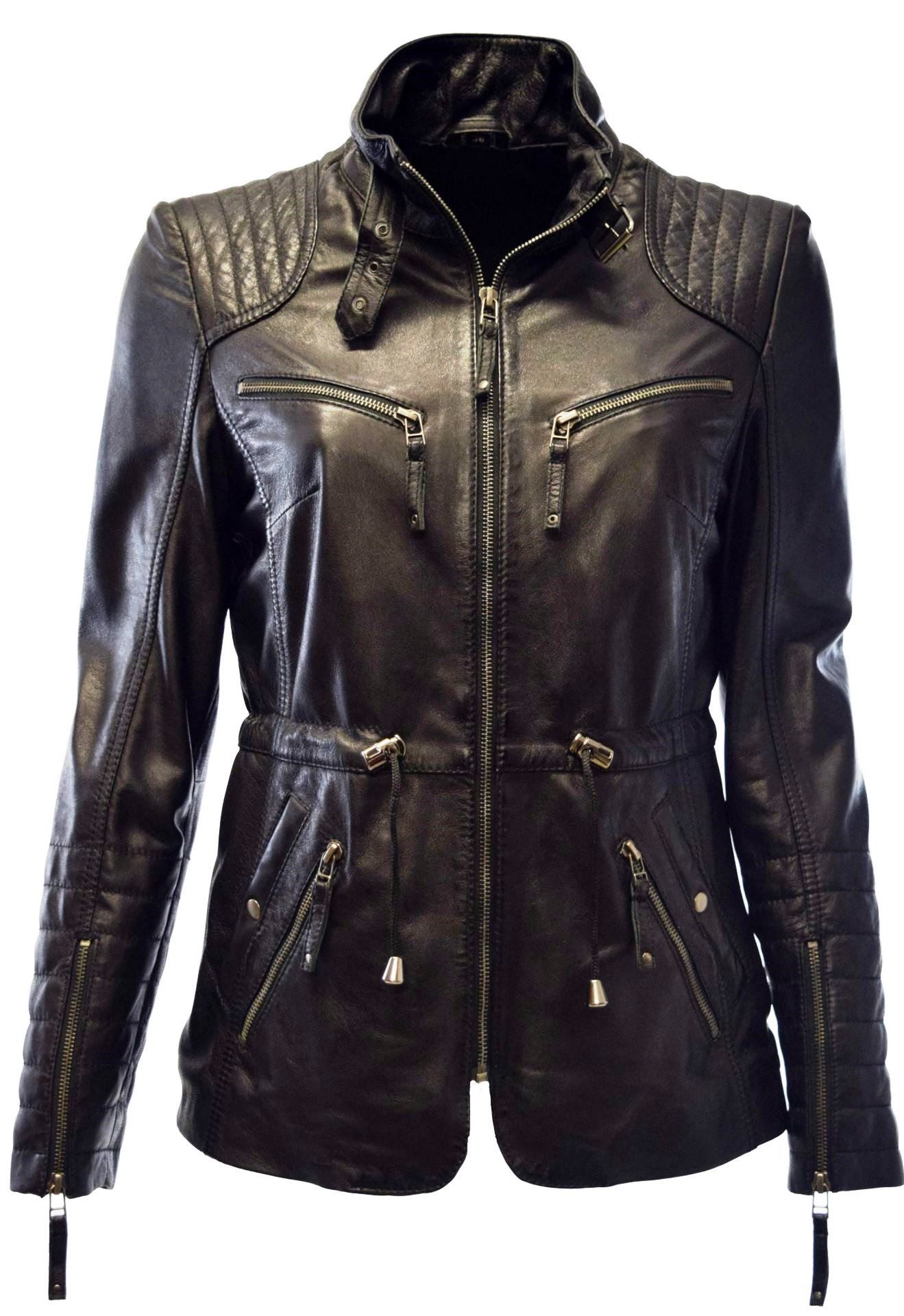Zimmert Leather Lederjacke Klara weiches Lammnappa, günstig online kaufen