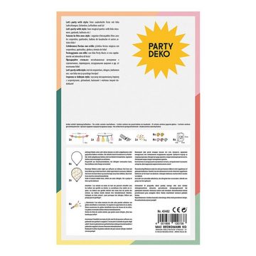 Folia Girlande Pastell Party with Style, 41-tlg. Party-Deko-Set