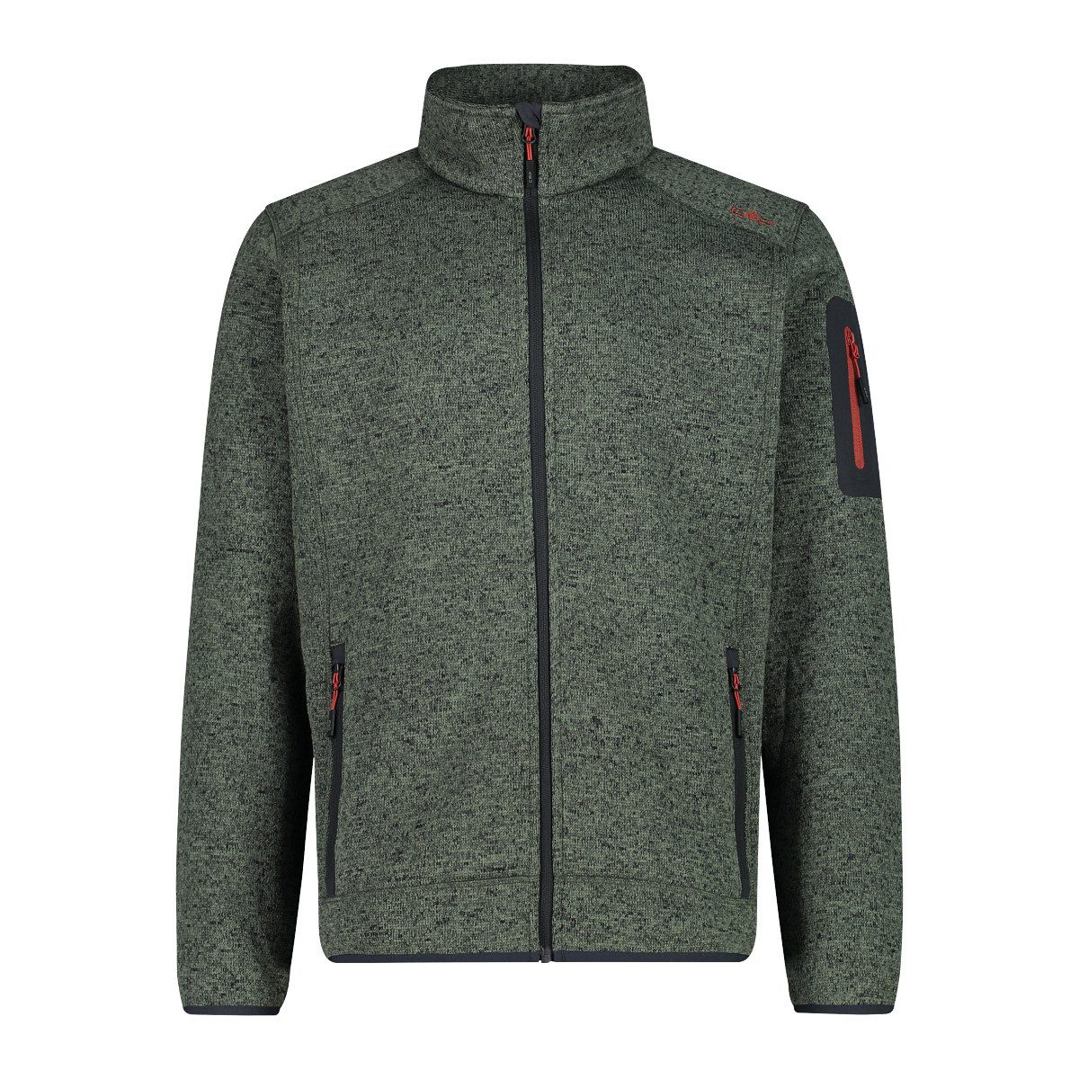 CMP Fleecejacke KNITTED MELANGE für Herren, günstig online kaufen