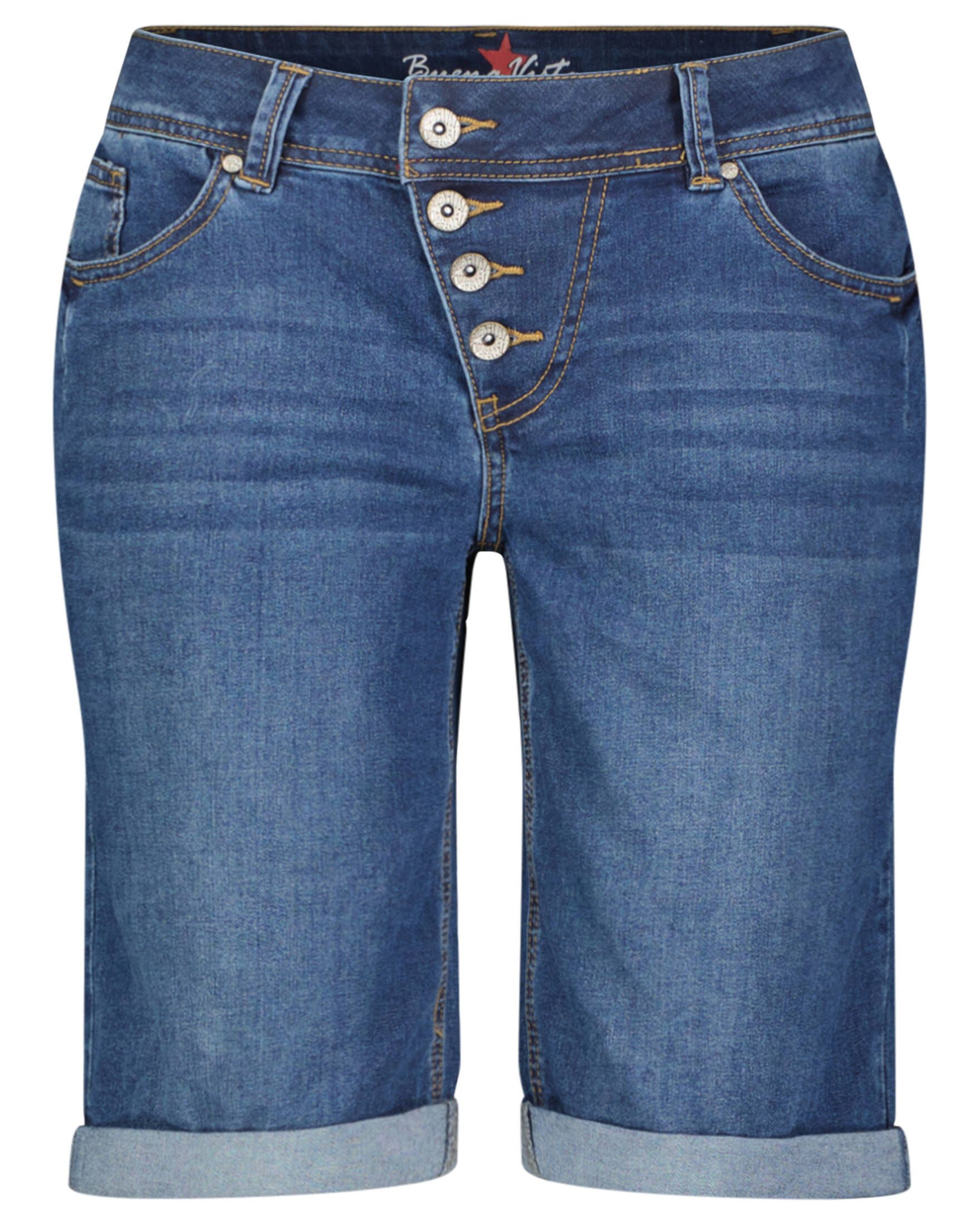 Buena Vista Shorts Damen Jeansshorts MAILBU STRETCH TWILL (1-tlg)