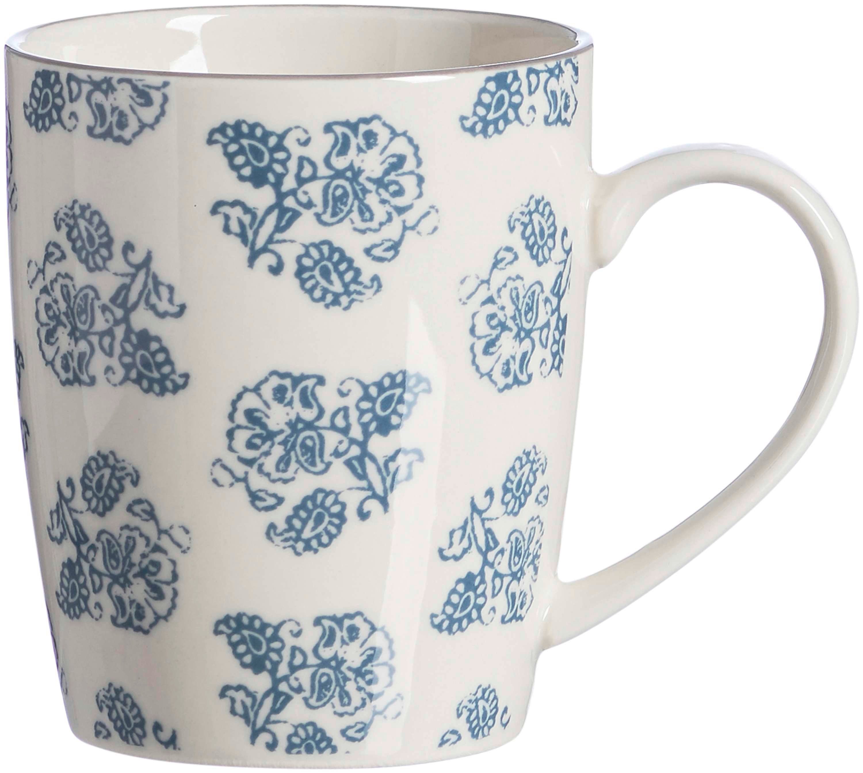 Ritzenhoff & Breker Becher Weekend Floral Kaffeebecher 350 ml, Trinkbecher
