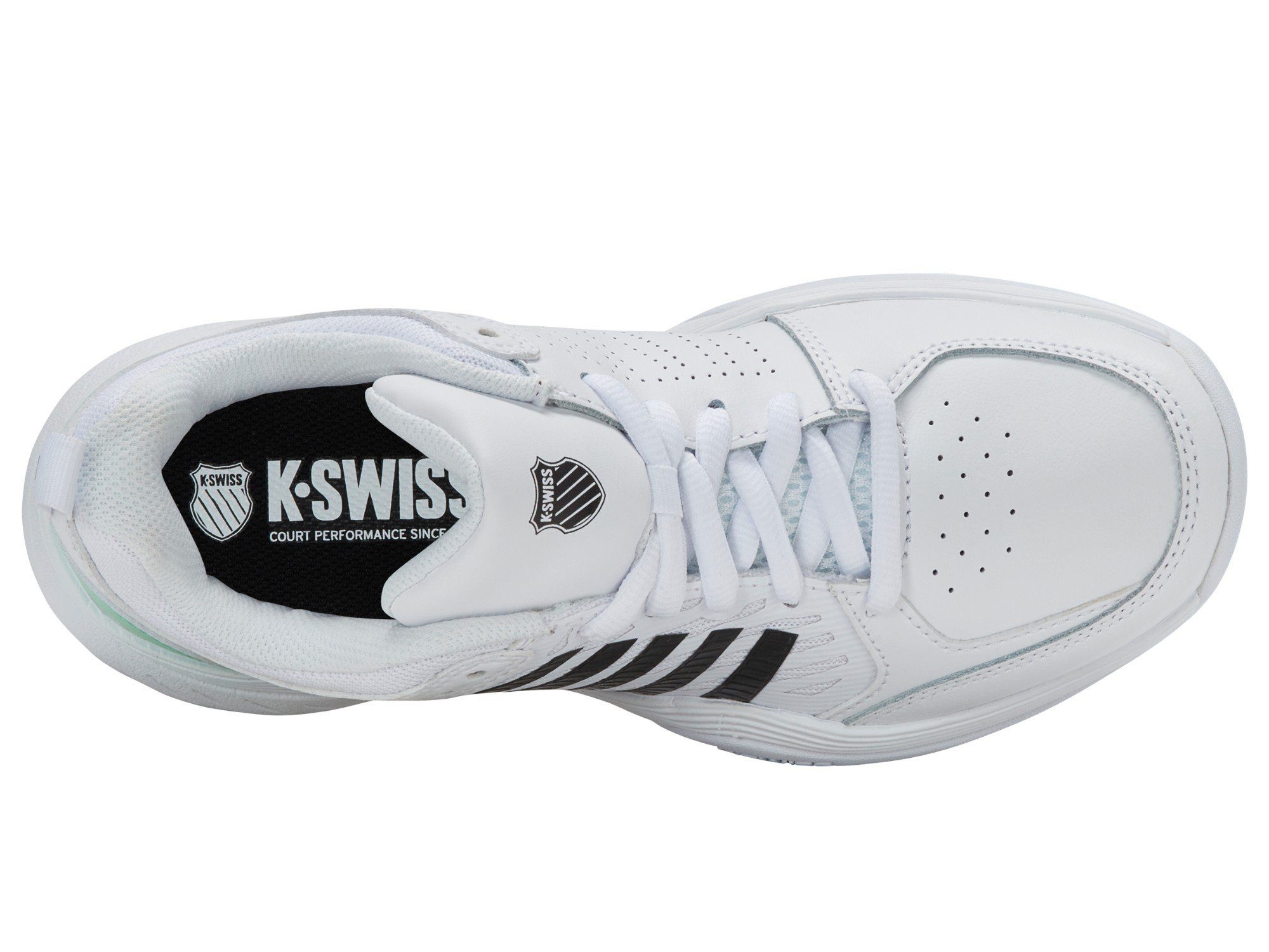 K-Swiss Performance Court Express 2 Indoor/Carpet/Teppich weiss Damen Tennisschuh