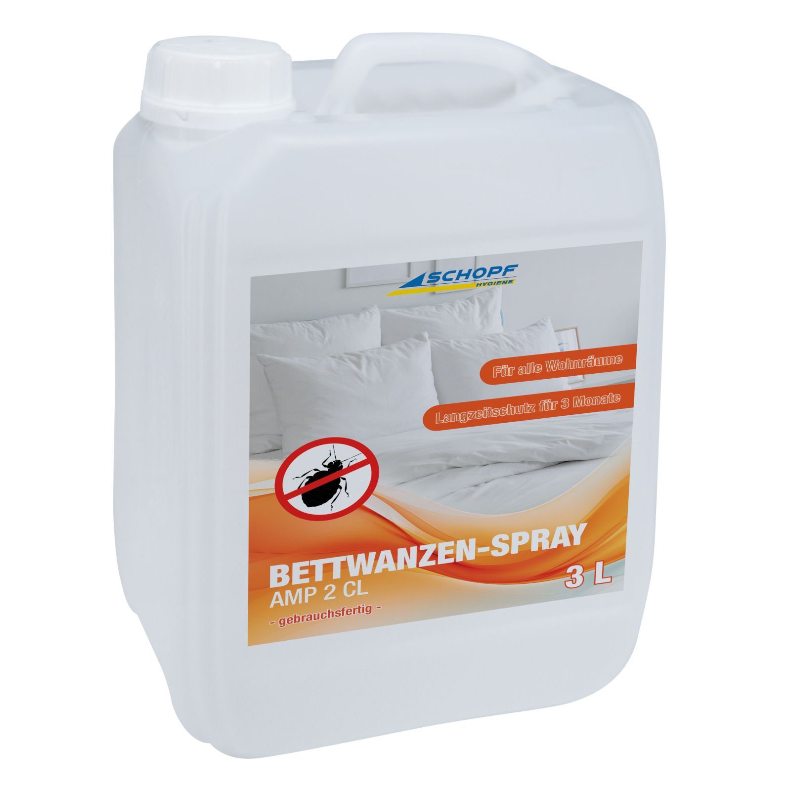 Schopf Insektenspray Bettwanzen-Spray - Nachfüllkanister - 3 Liter