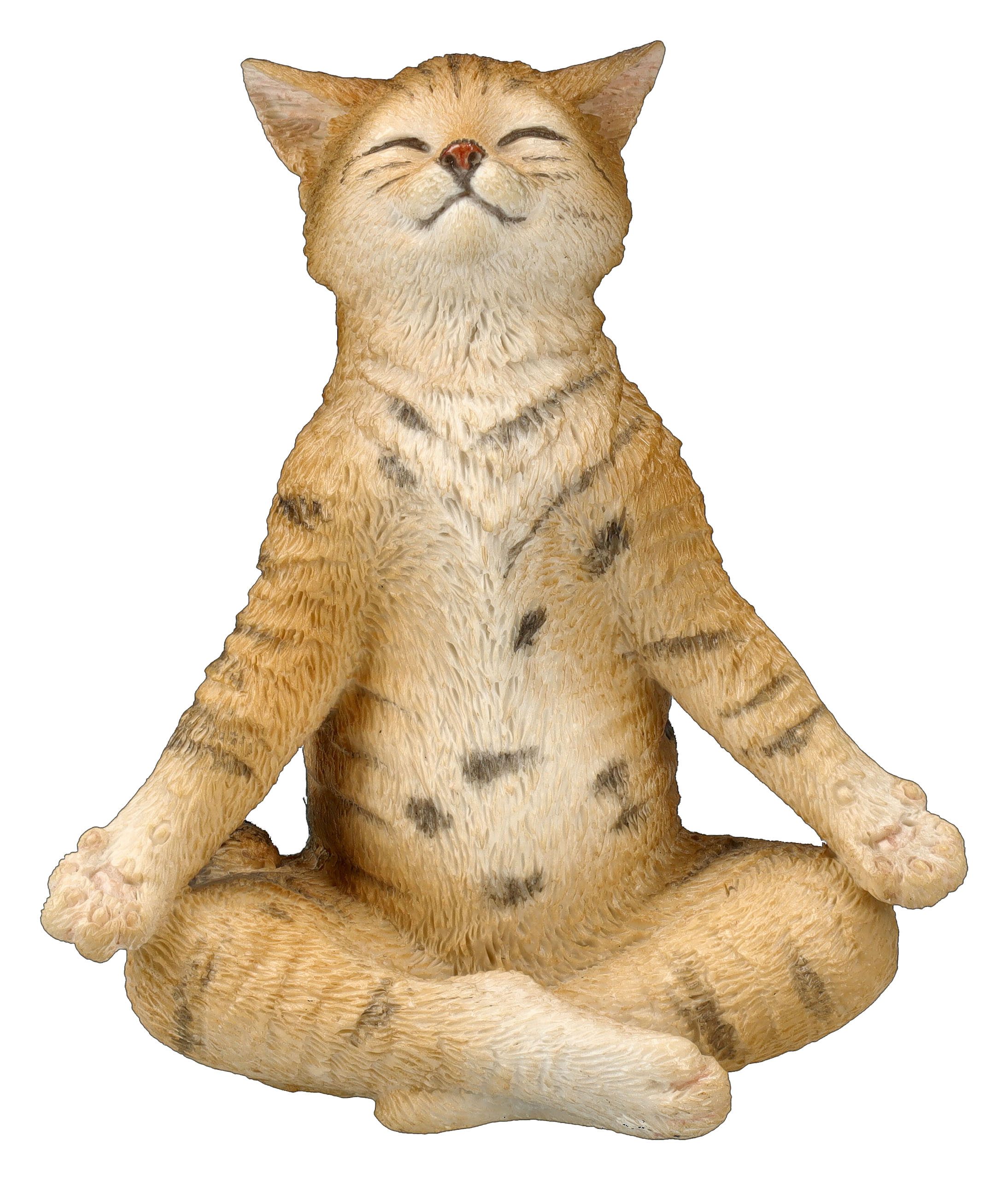 Figuren Shop GmbH Tierfigur Yoga Katze günstig online kaufen