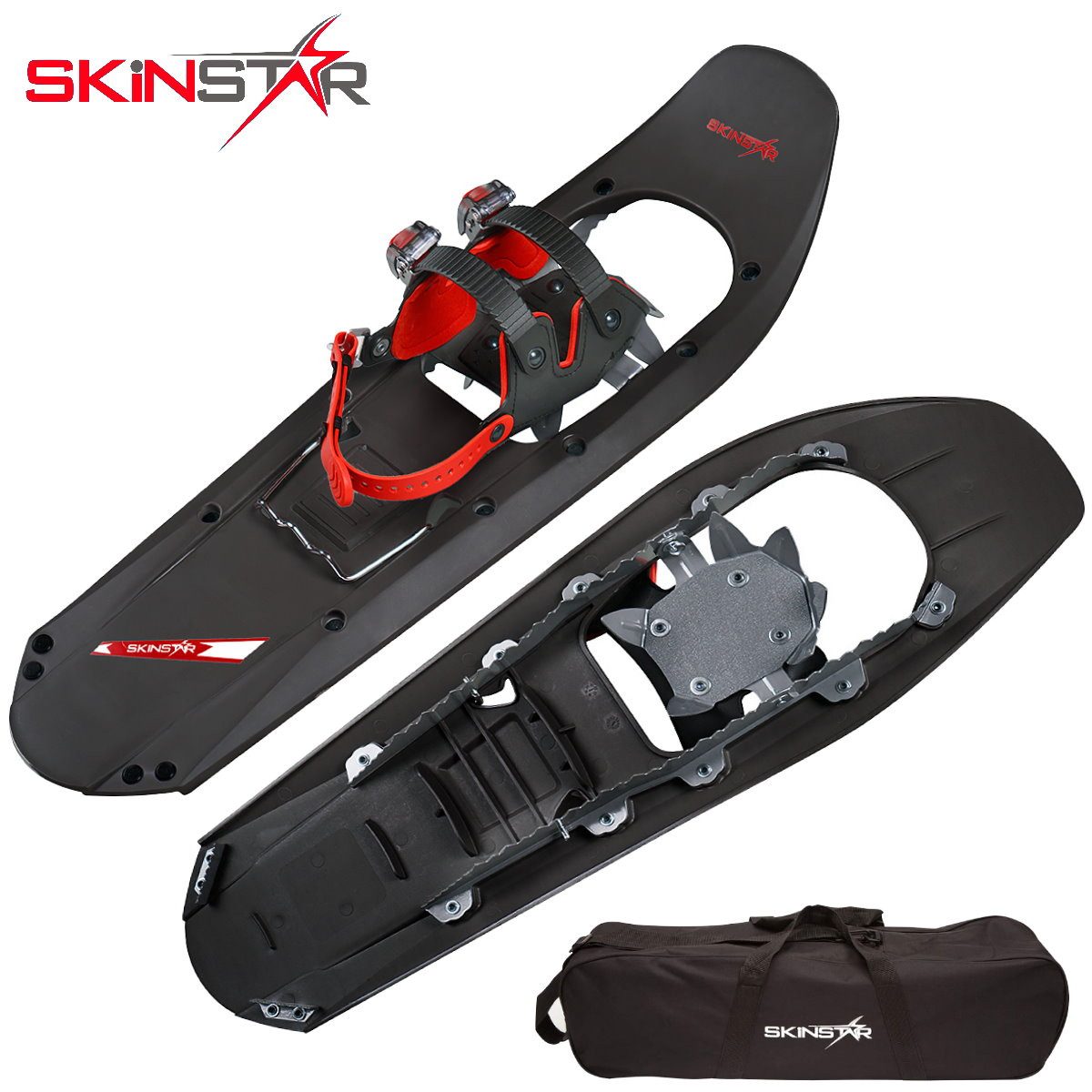 SkinStar Schneeschuhe SKINSTAR Schneeschuh 25 INCH Schneeschuhwandern Schneeschuhe bis 100