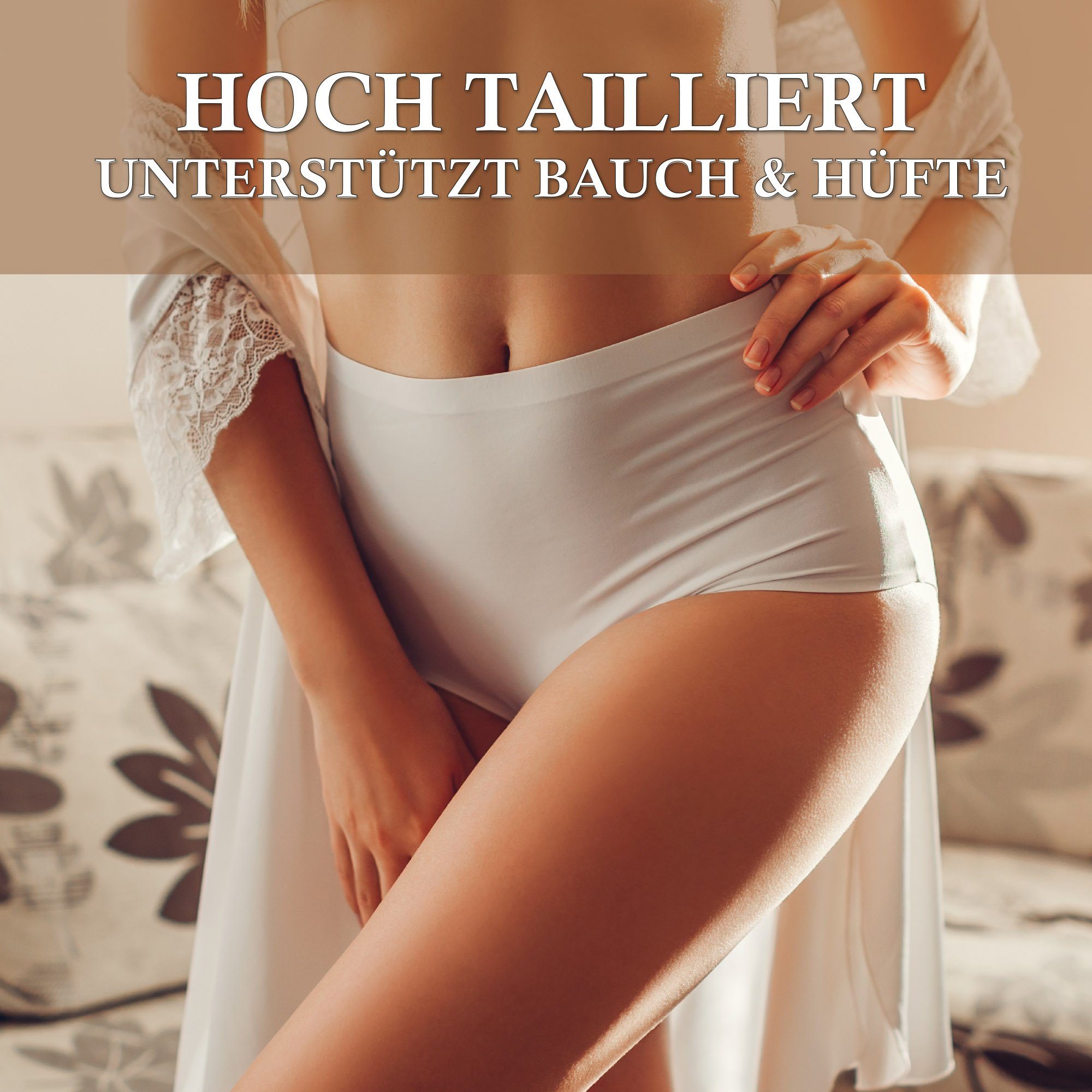 Bestlivings Hüftslip Schlüpfer 40 bis 54 (2-St) Unterhosen Damen - Unterwäsche Slip Stretch - Taillenslip