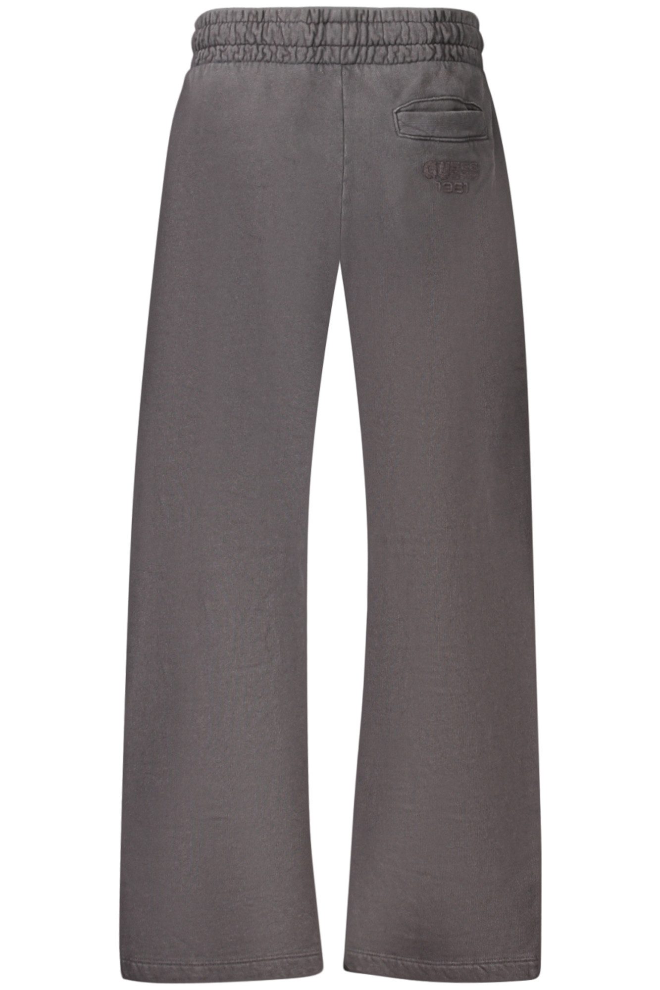 GUESS JEANS 5-Pocket-Hose Stylische Schwarze Jogginghose für Kinder mit Logo und Stickerei