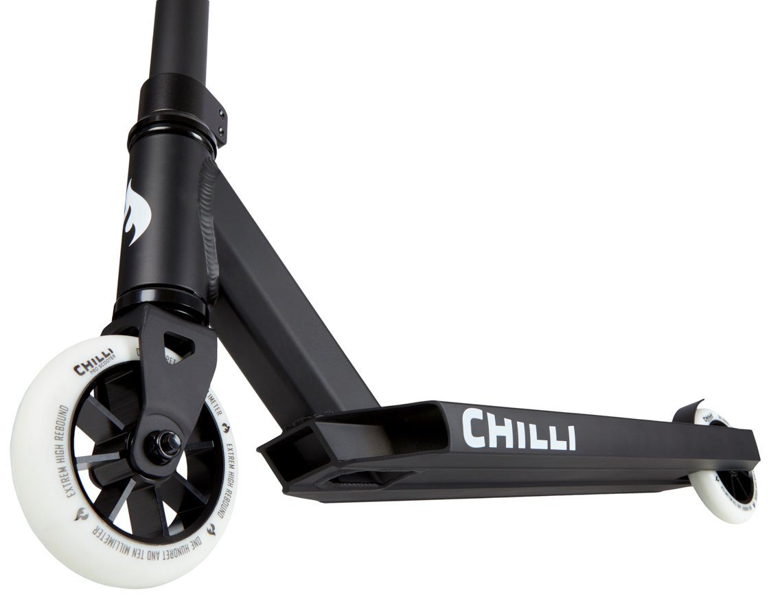 Chilli Pro Scooter Stuntscooter Chilli Pro Base Stunt-scooter H=82cm schwarz / weiß