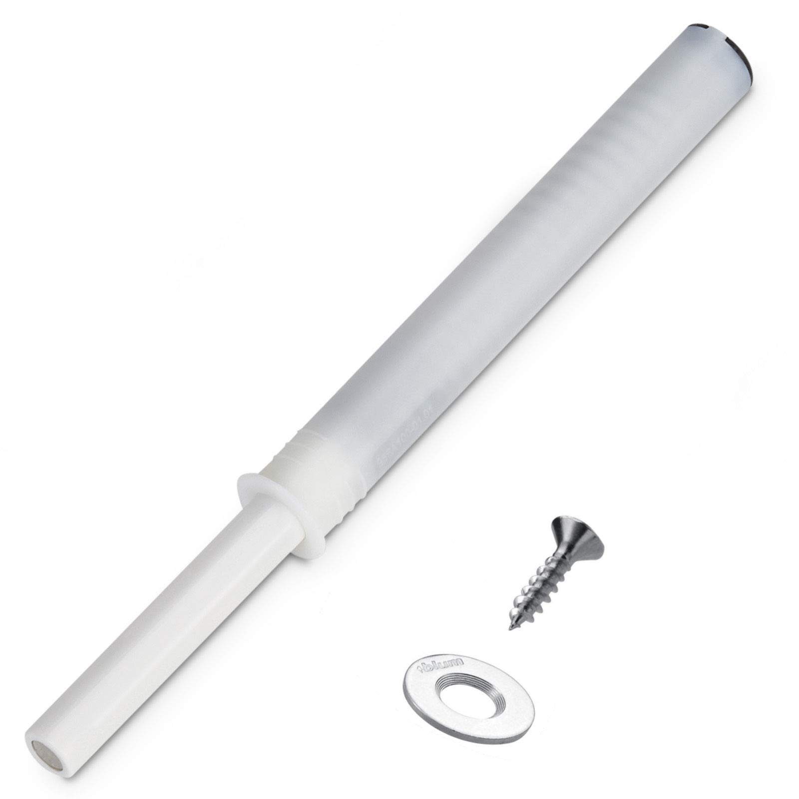 blum Möbelbeschlag Tip-On 956A1002 Langversion Seidenweiß mit Magnet