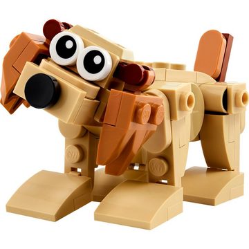 LEGO® Konstruktionsspielsteine Creator 3-in-1 Geschenkset mit Tieren