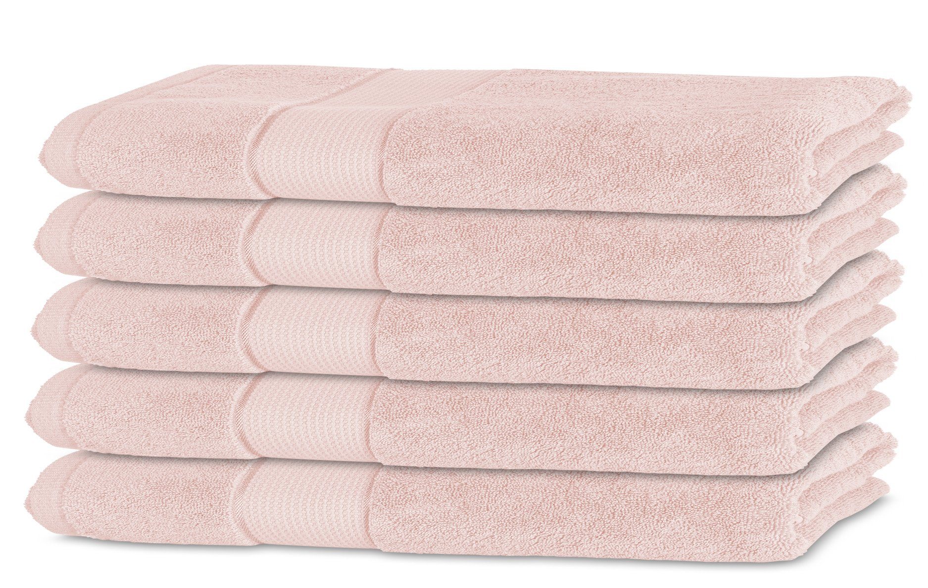 BANANALU Gästehandtücher Gästetuch 450g/m2 100% Baumwolle 30x50cm Frottiertuch Handtuch, Baumwolle (5-St)