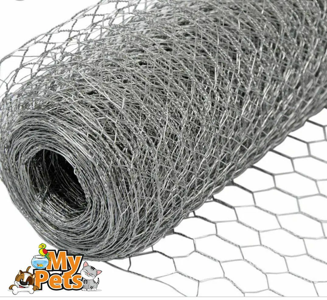MYPETS Hasendraht MyPets® Sechseckgeflecht Volierendraht Hasendraht Drahtzaun Maschendraht Zaun